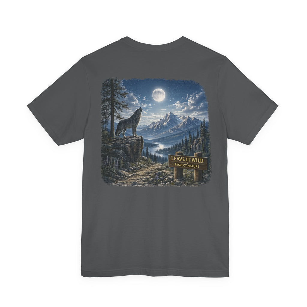 Leave It Wild Moonlit Wolf Tee