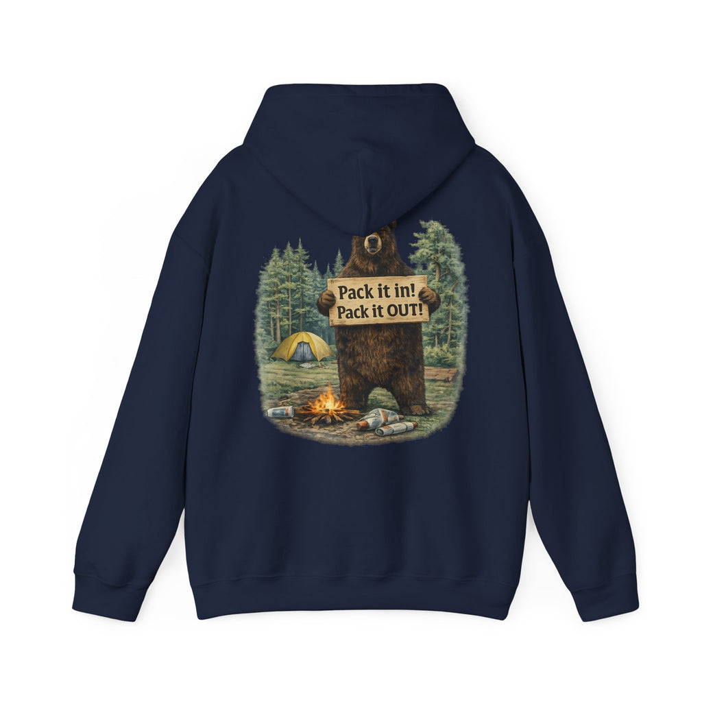 Pack It In Pack It Out Graphic Hoodie