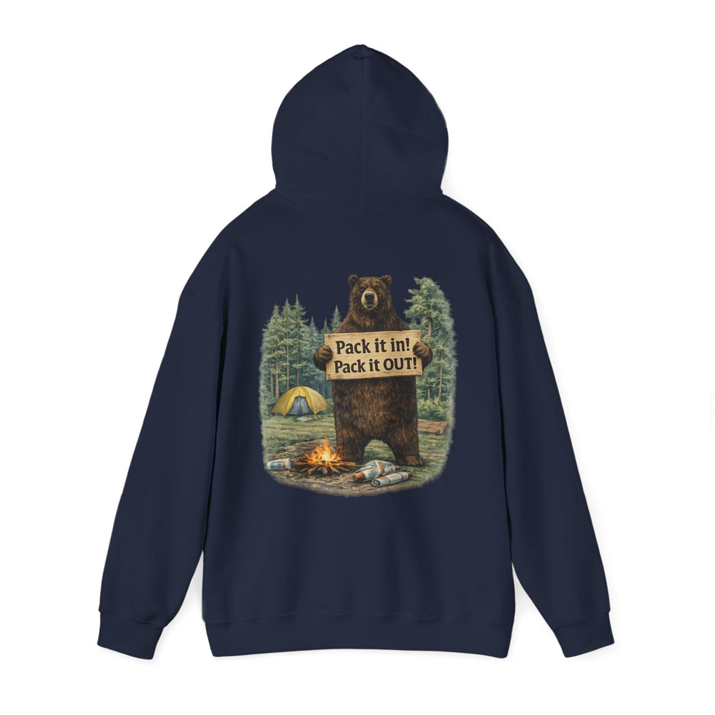 Pack It In Pack It Out Graphic Hoodie