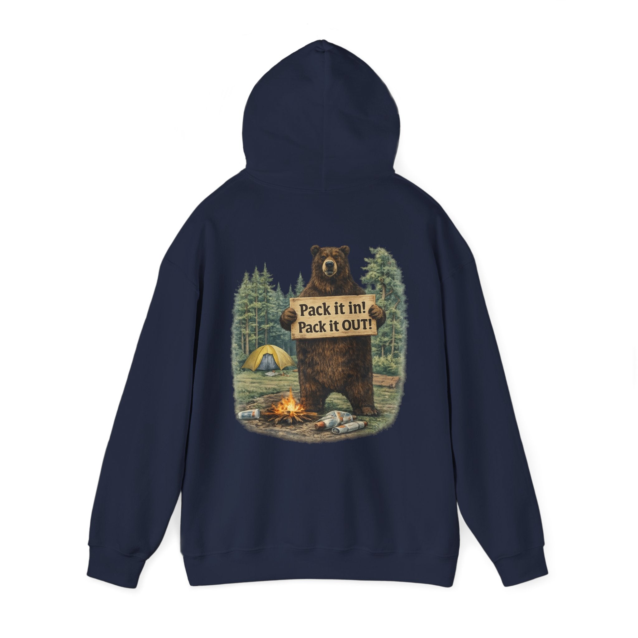 Pack It In Pack It Out Graphic Hoodie