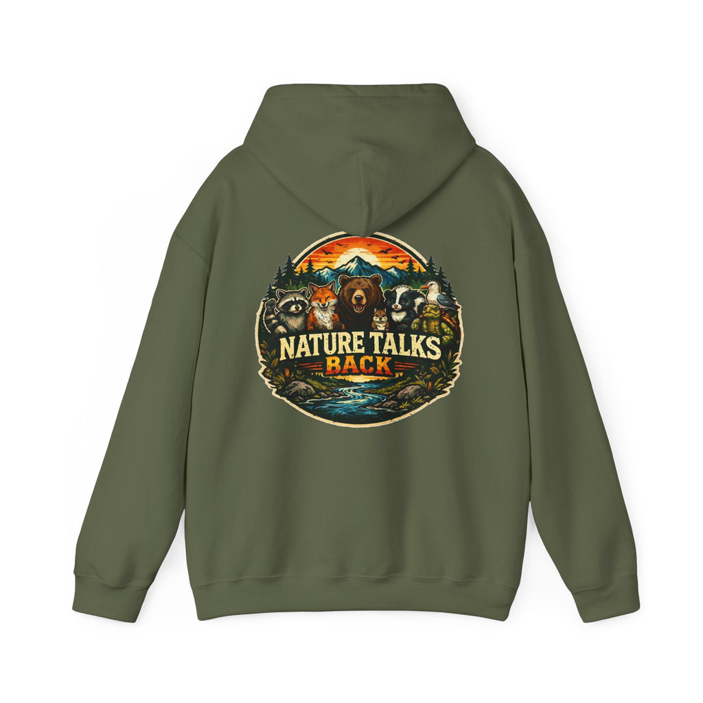 Nature Talks Back Signature Hoodie