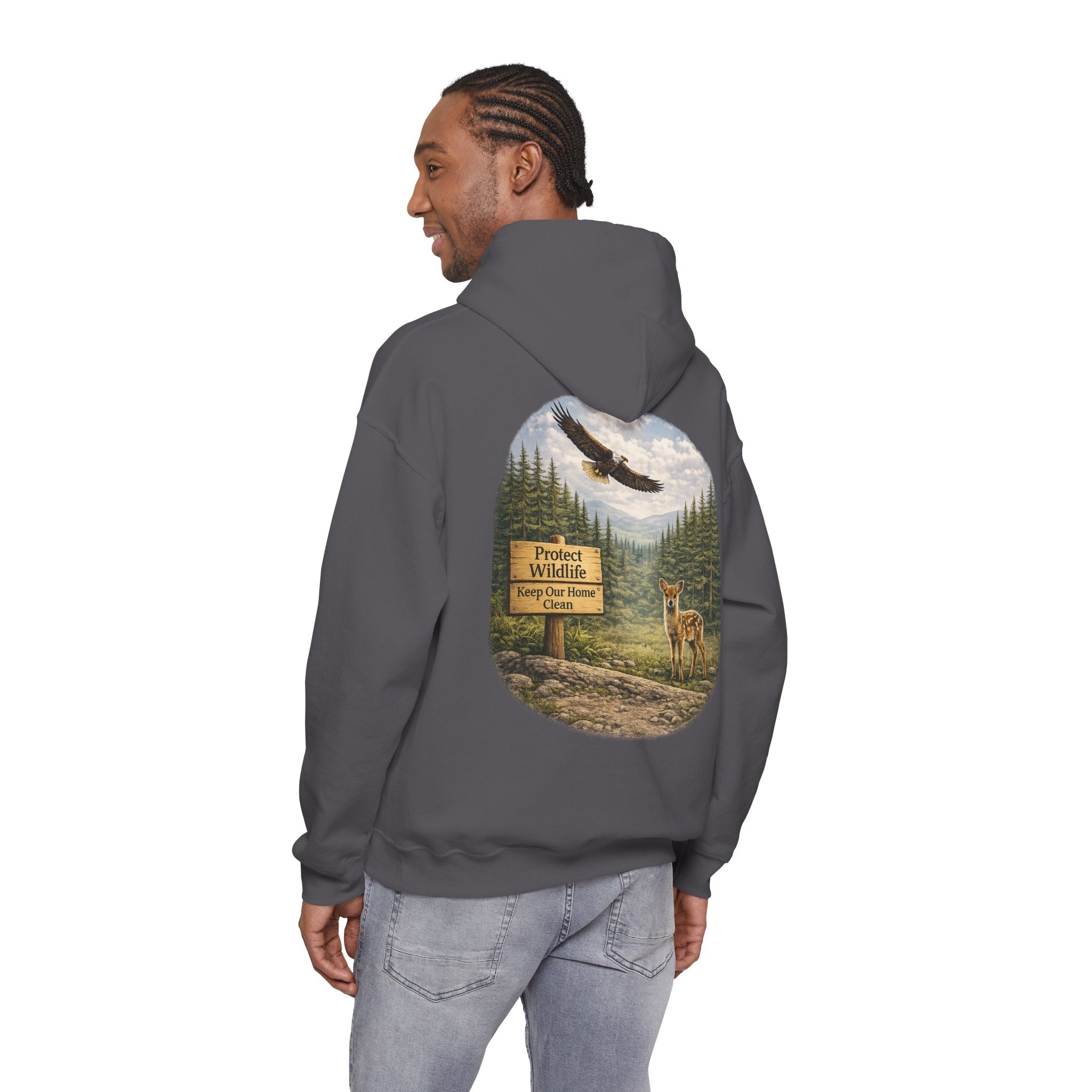 Protect Wildlife Graphic Hoodie
