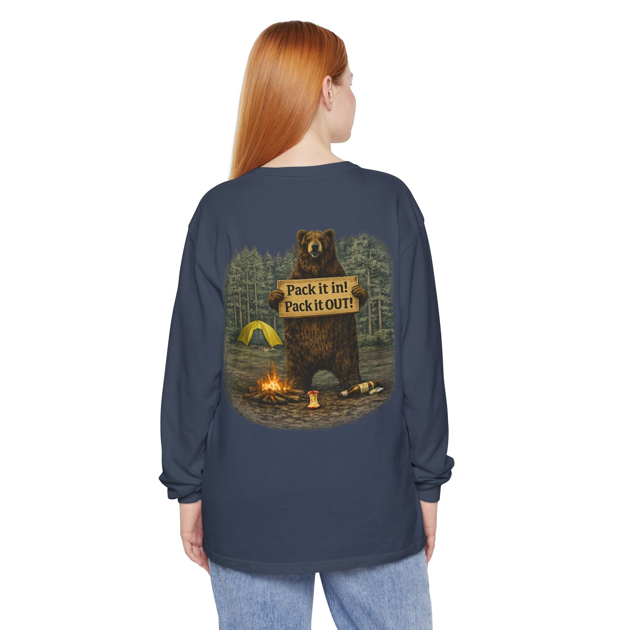 Pack It In Pack It Out Graphic Long Sleeve