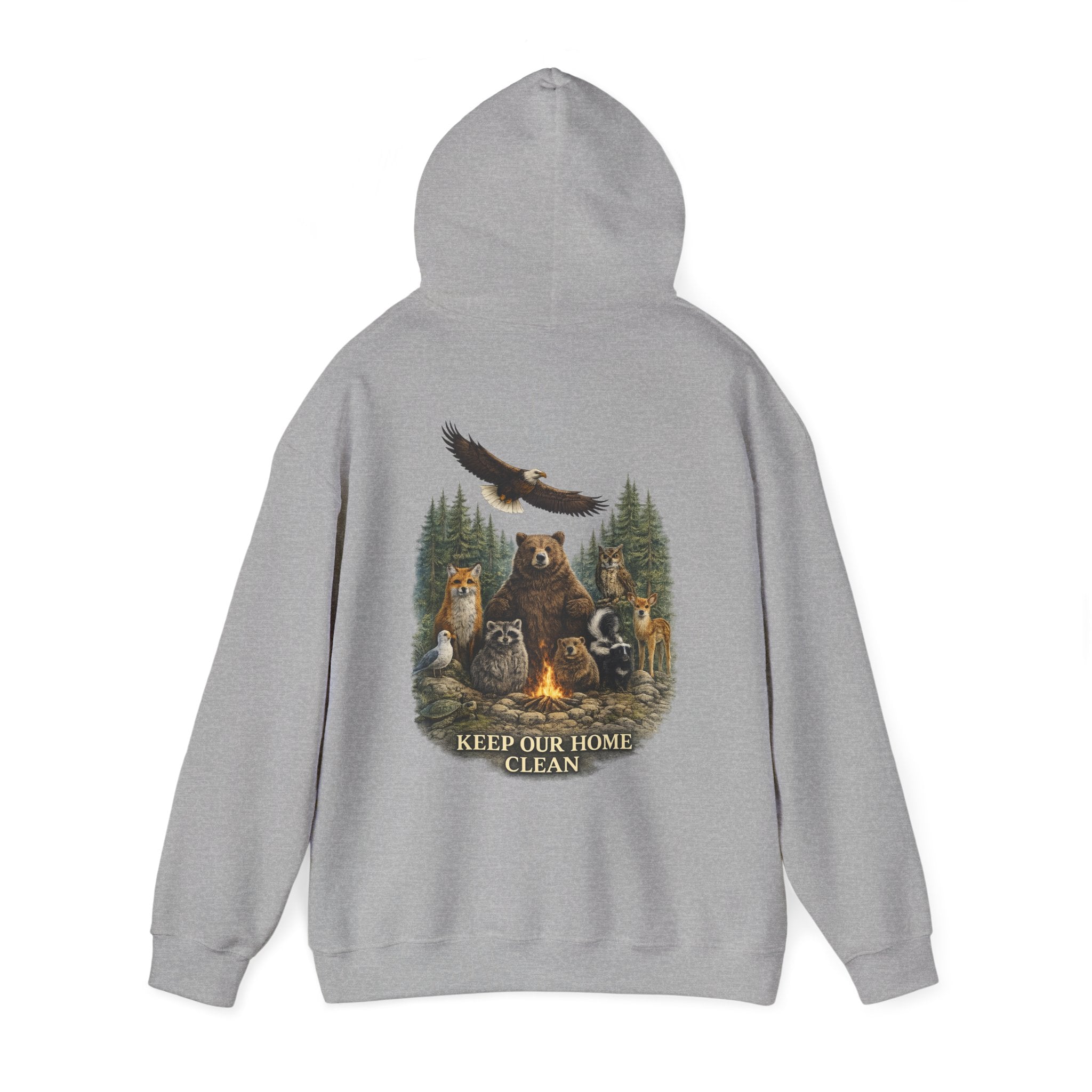 Keep It Wild Wildlife Graphic Hoodie