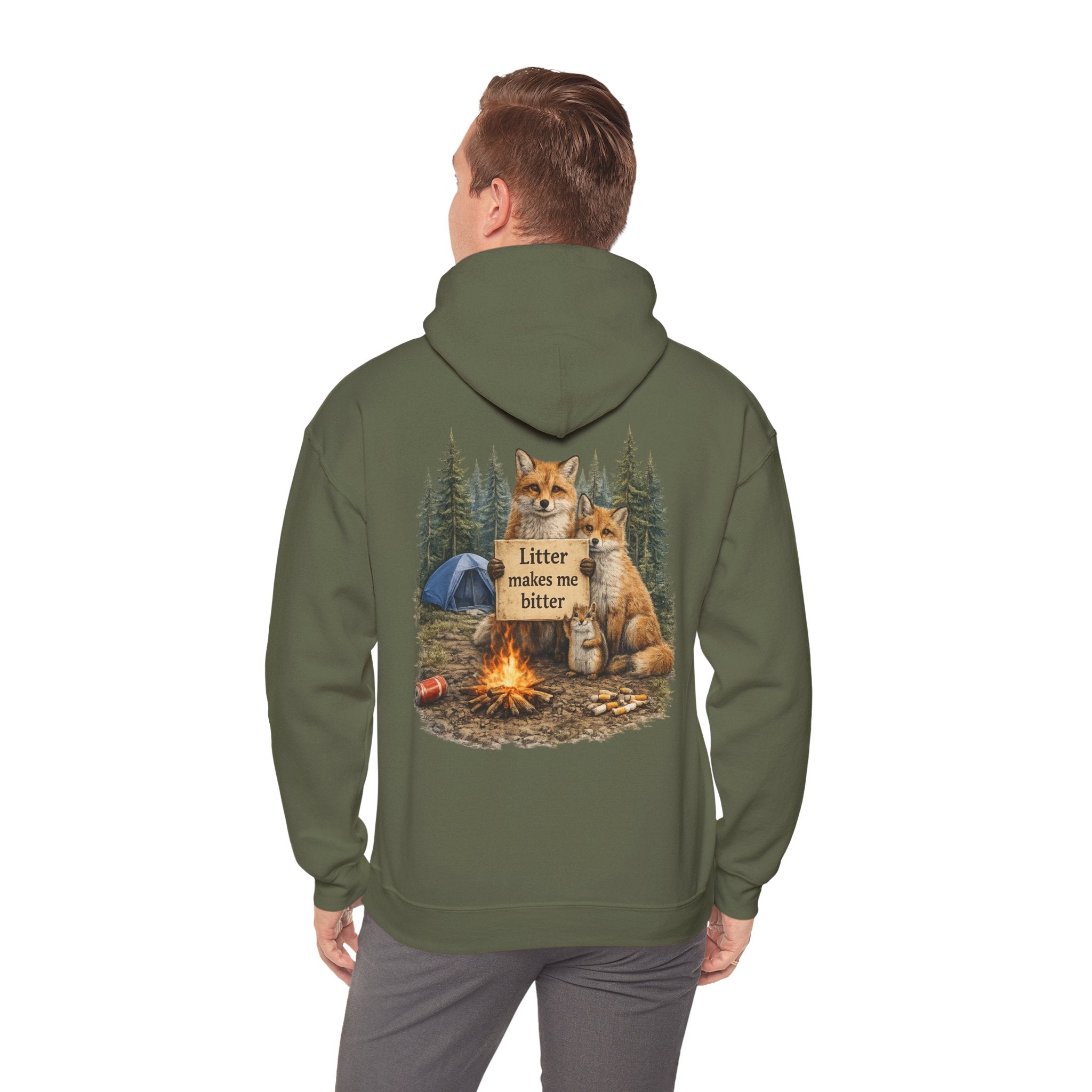 Litter Makes Me Bitter Hoodie