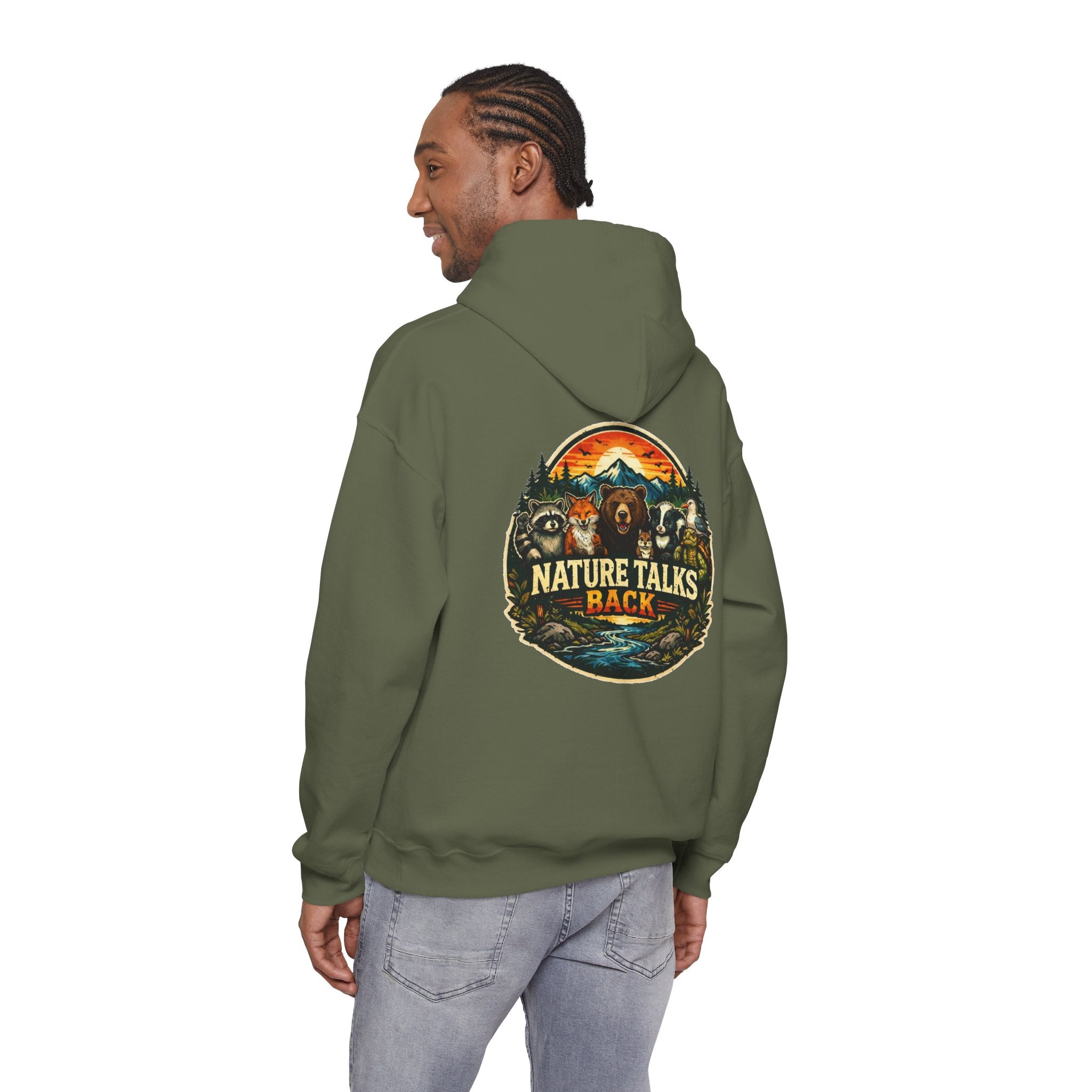 Nature Talks Back Signature Hoodie