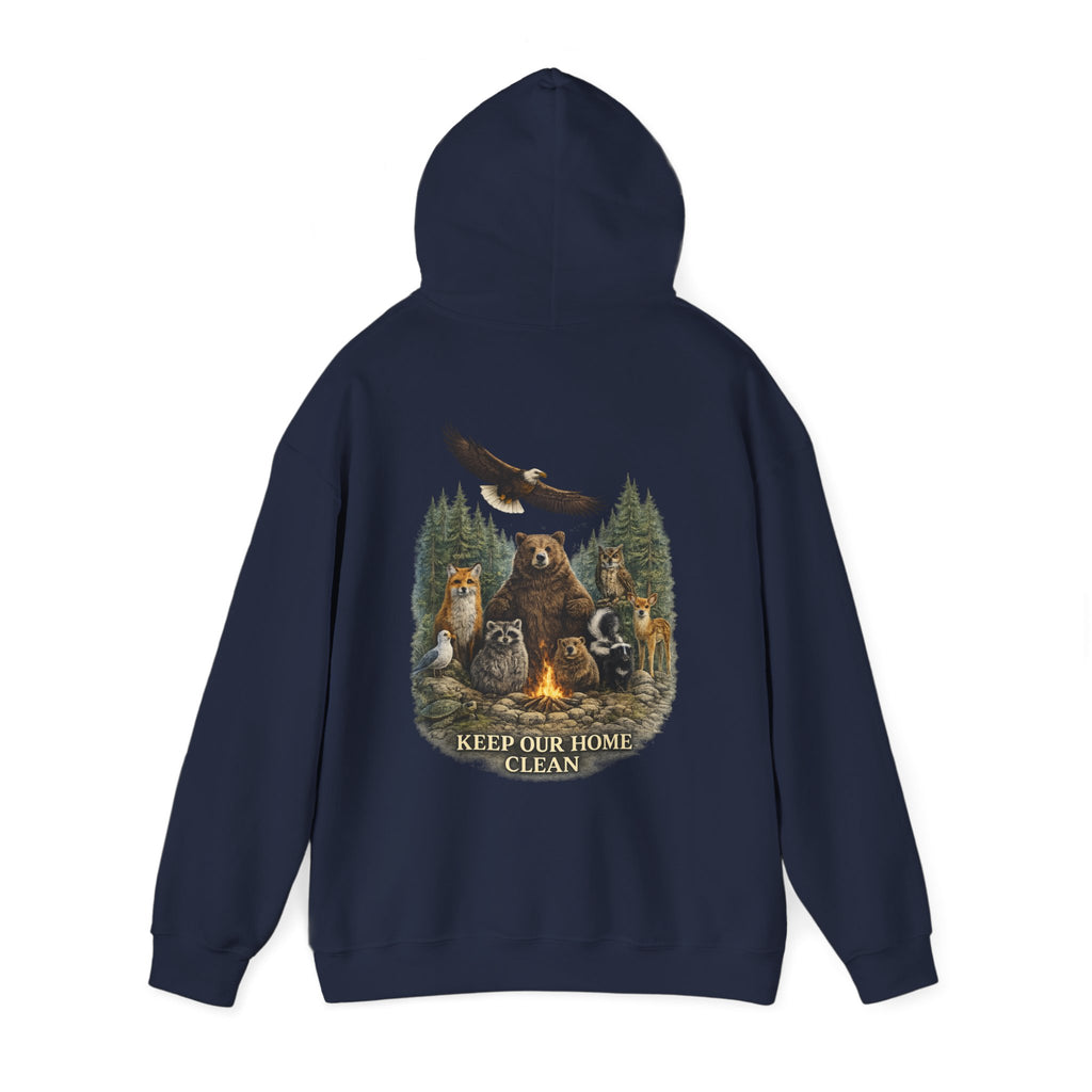Keep It Wild Wildlife Graphic Hoodie