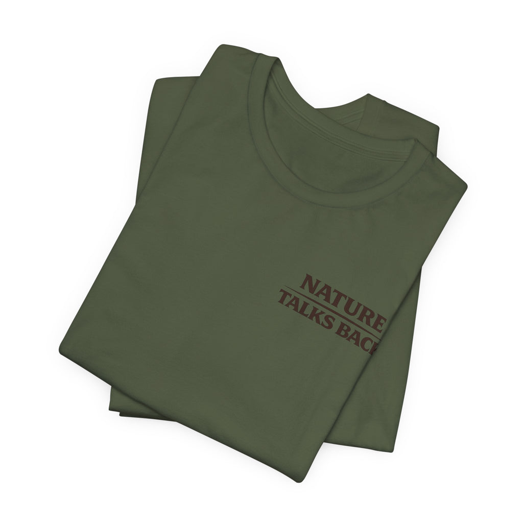 Nature Talks Back Logo Graphic Tee
