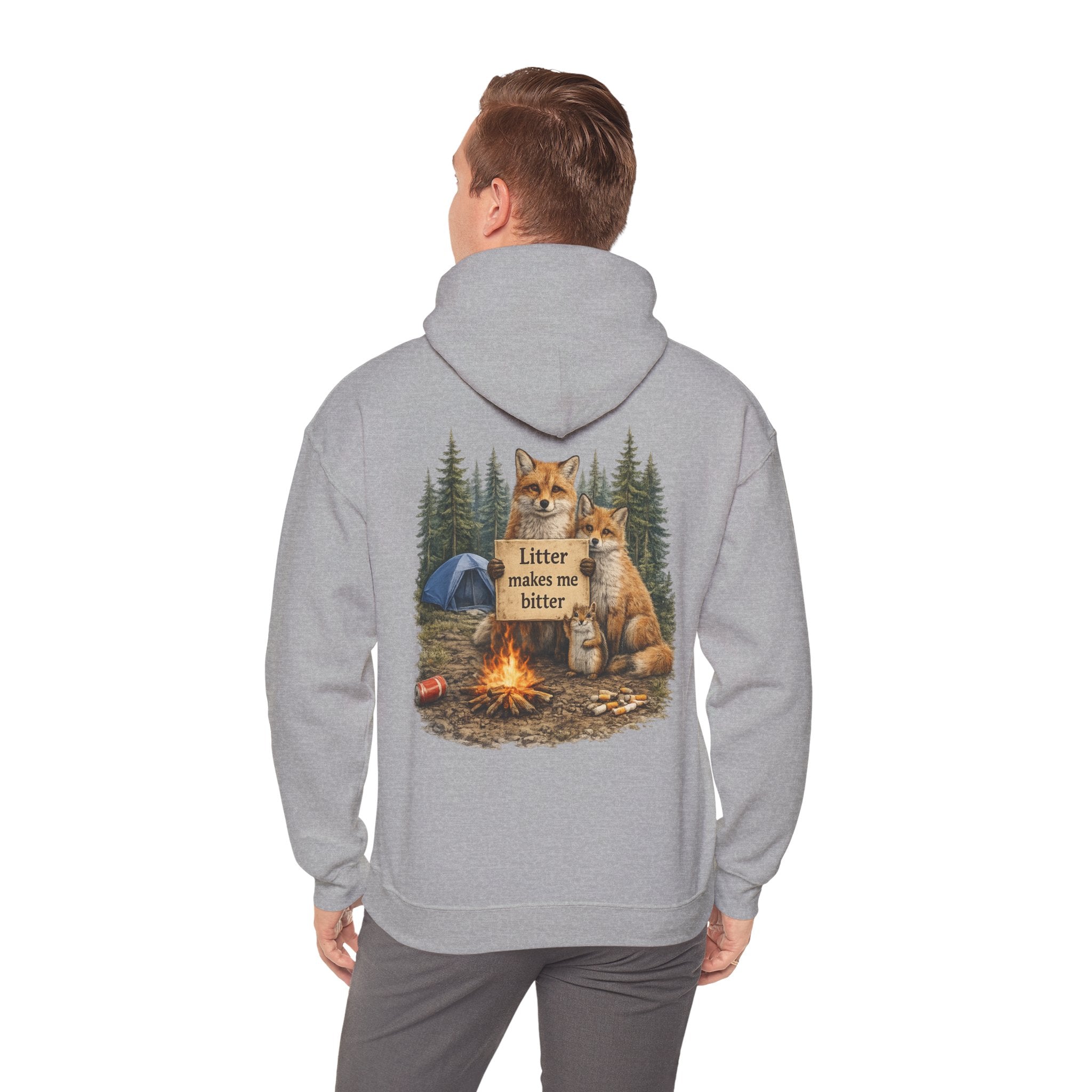 Litter Makes Me Bitter Hoodie