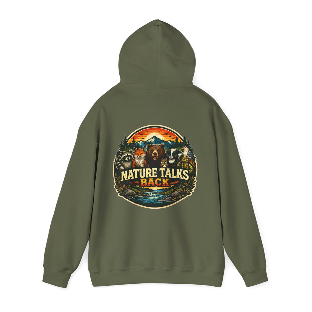 Nature Talks Back Signature Hoodie