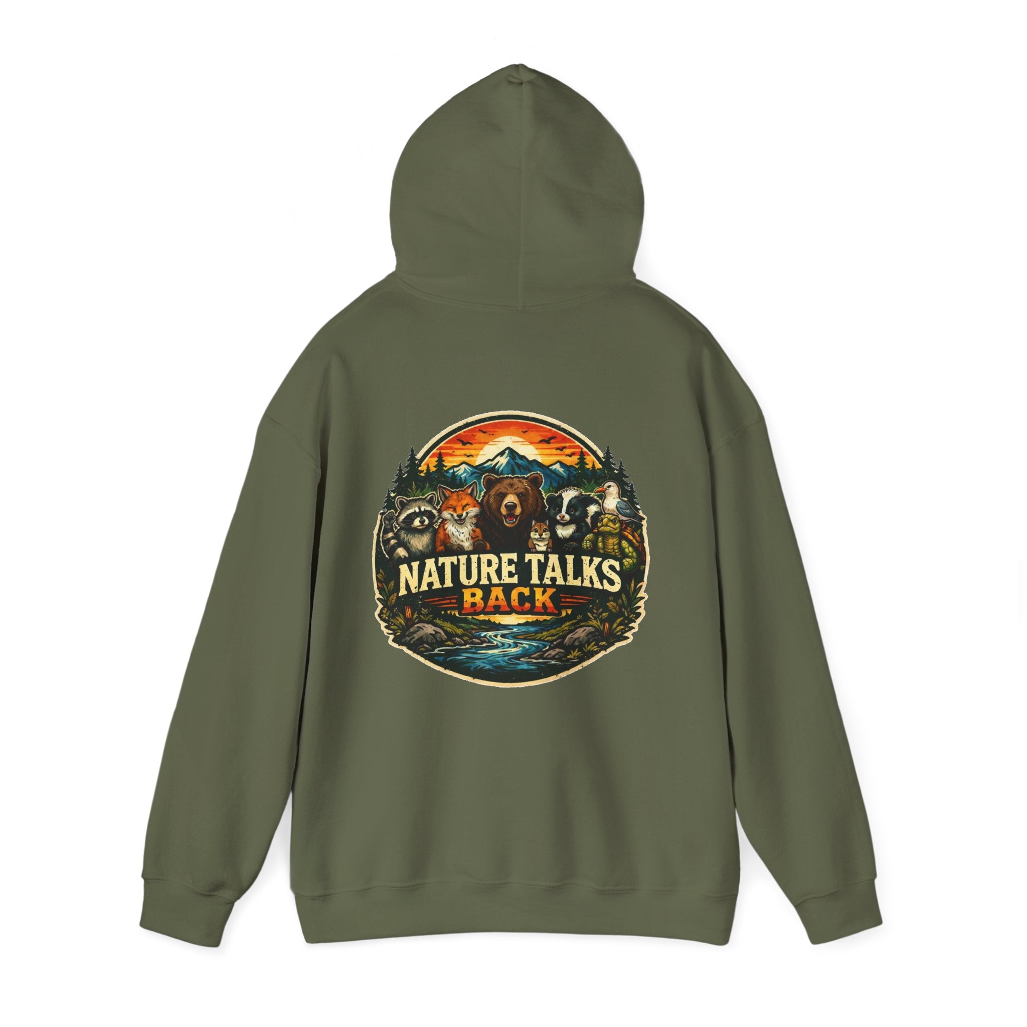 Nature Talks Back Signature Hoodie