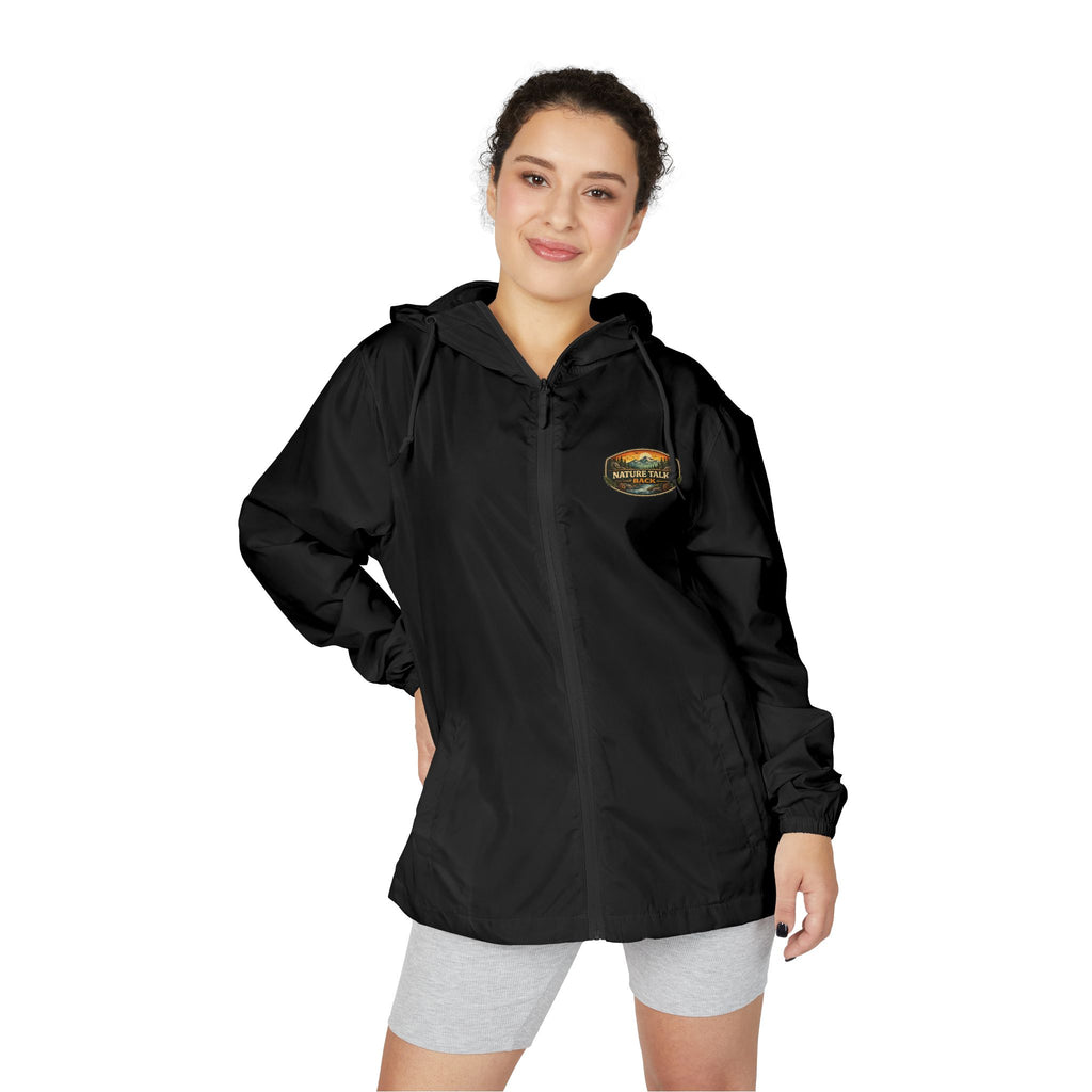 Nature Talks Back Windbreaker Jacket
