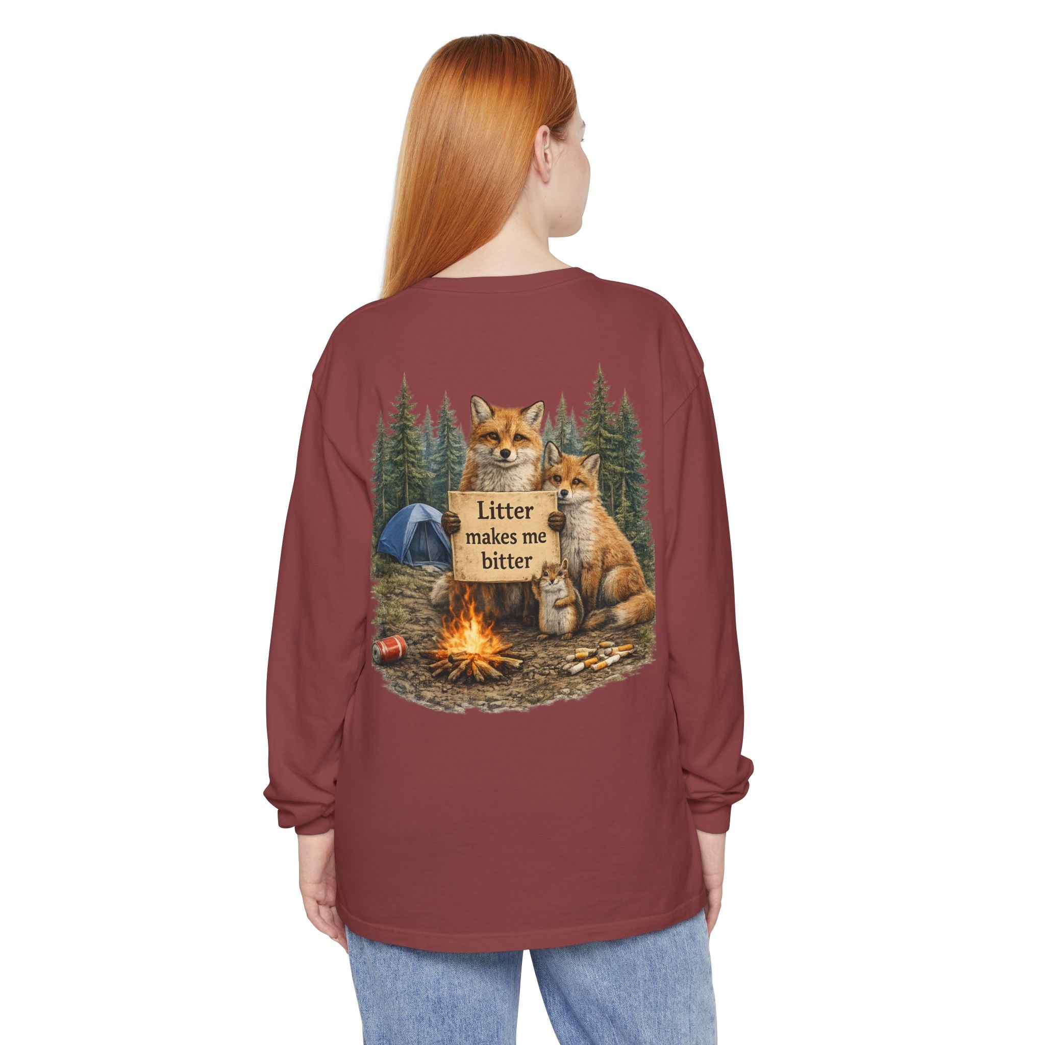 Litter Makes Me Bitter Long Sleeve