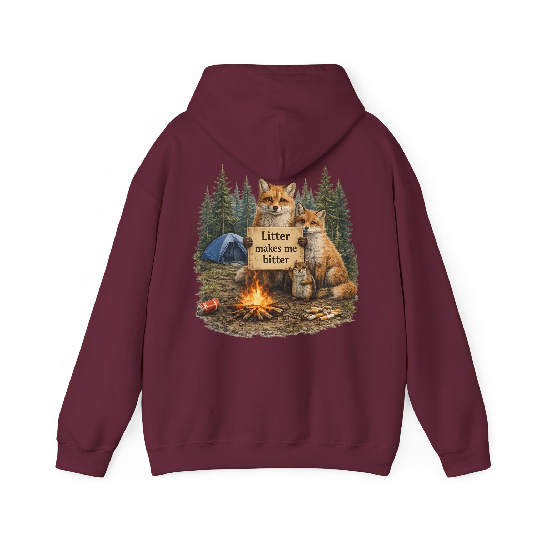Litter Makes Me Bitter Hoodie