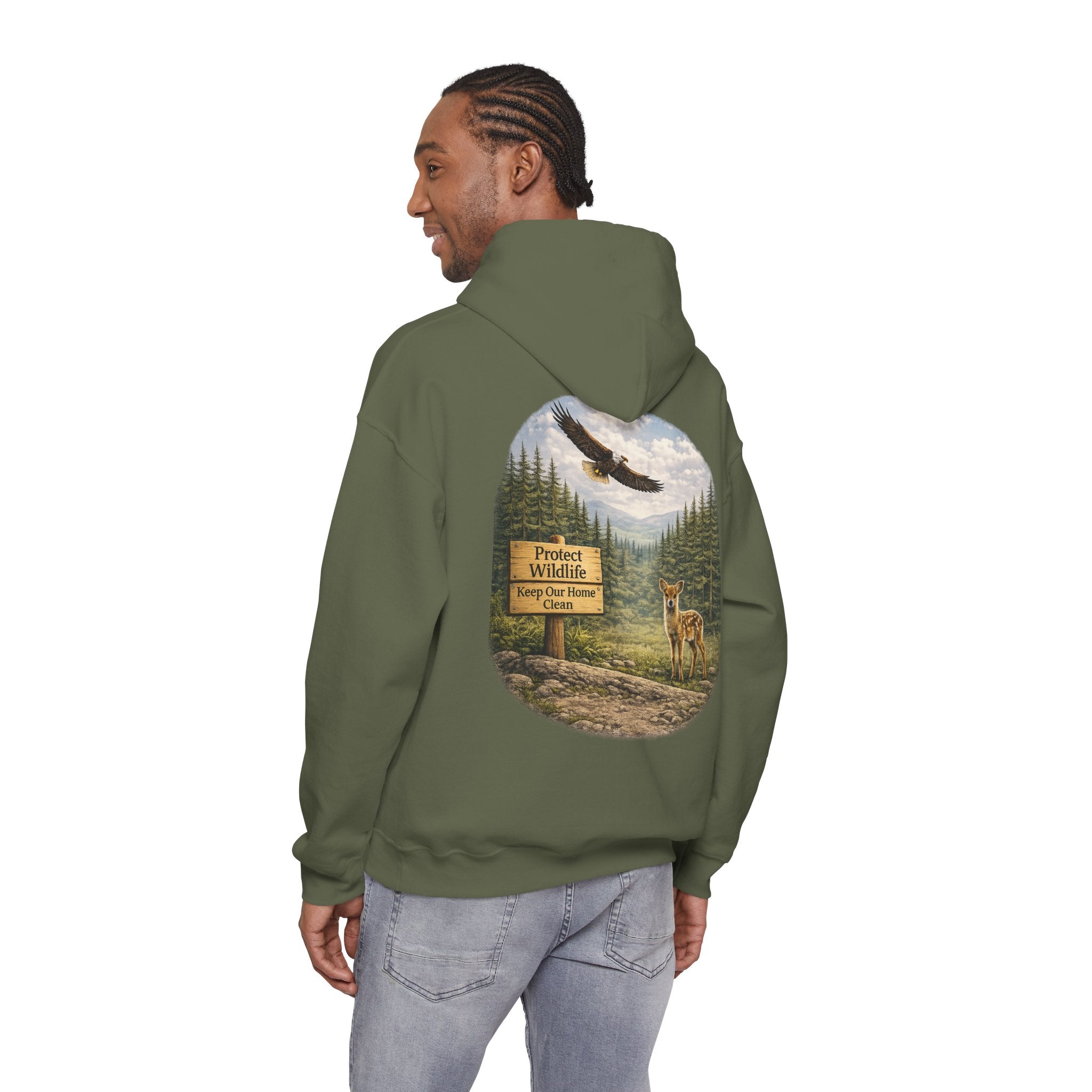 Protect Wildlife Graphic Hoodie
