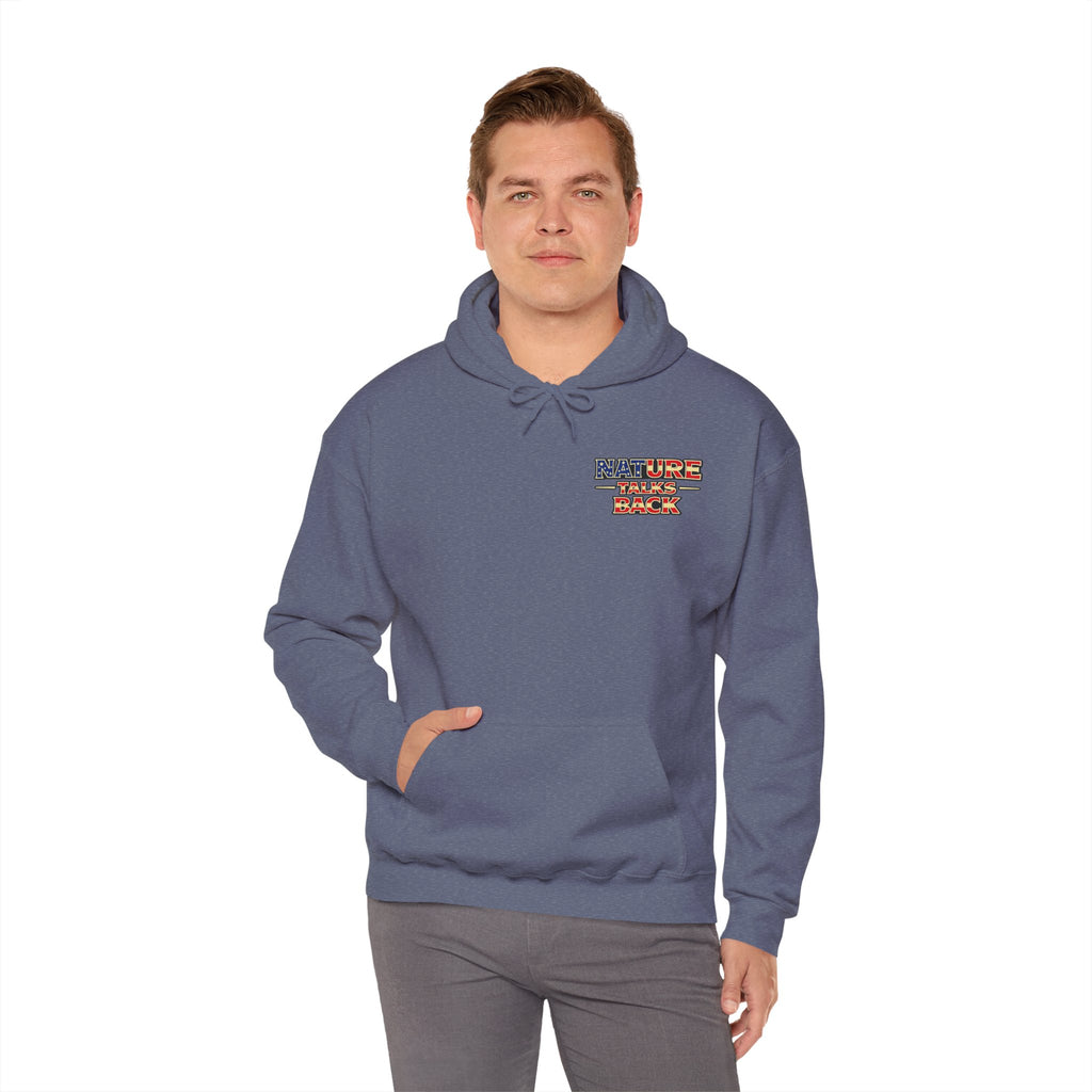 Respect Nature Outdoor American Flag Sweatshirt