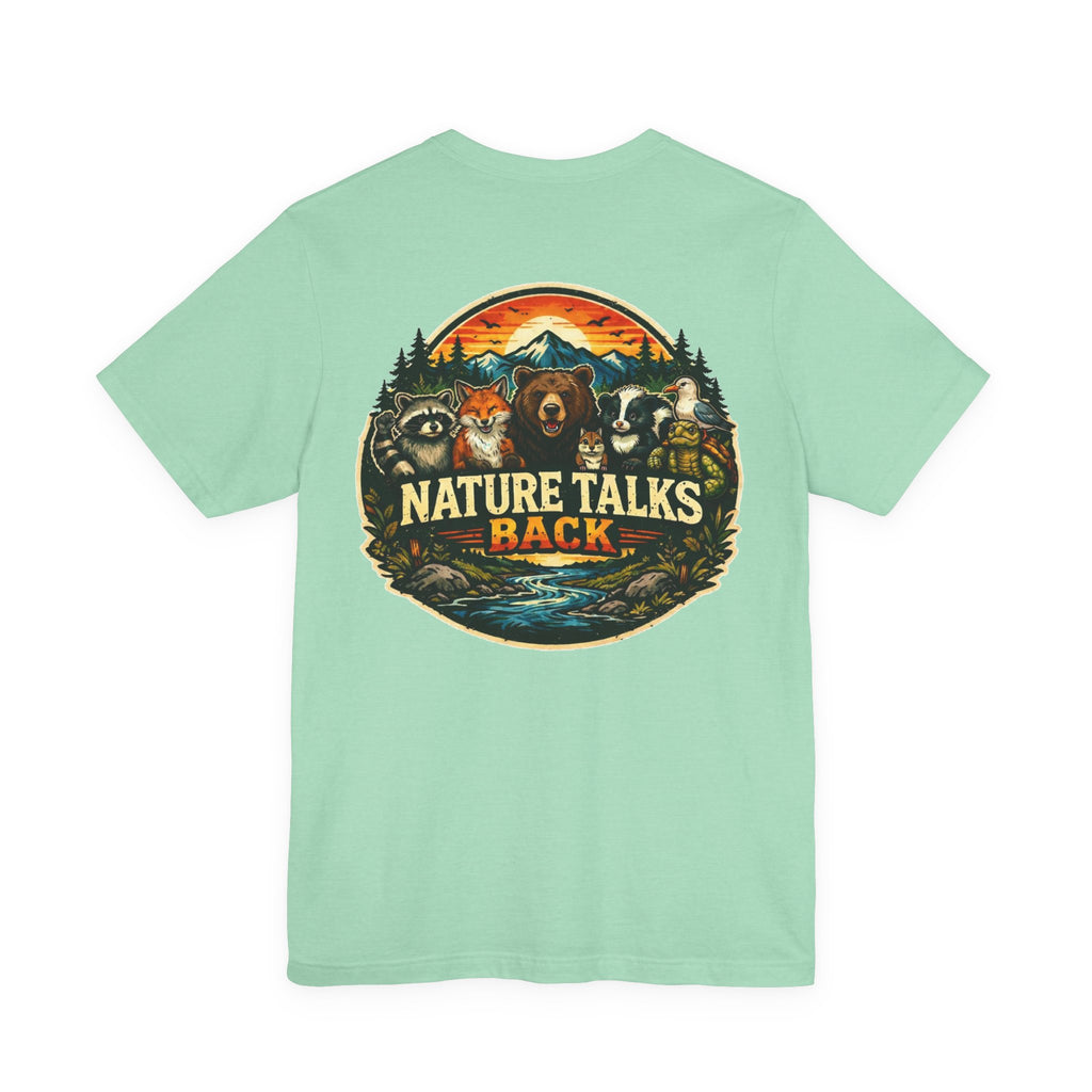 Nature Talks Back Logo Graphic Tee