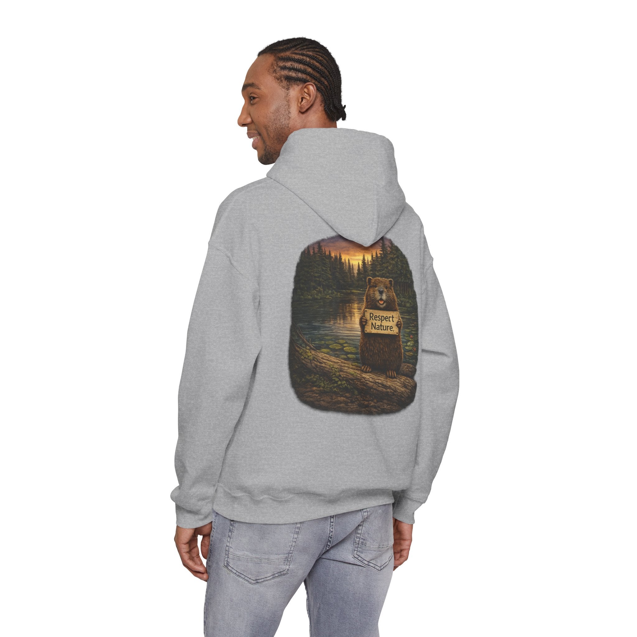 Respect the Wild Horse Graphic Hoodie
