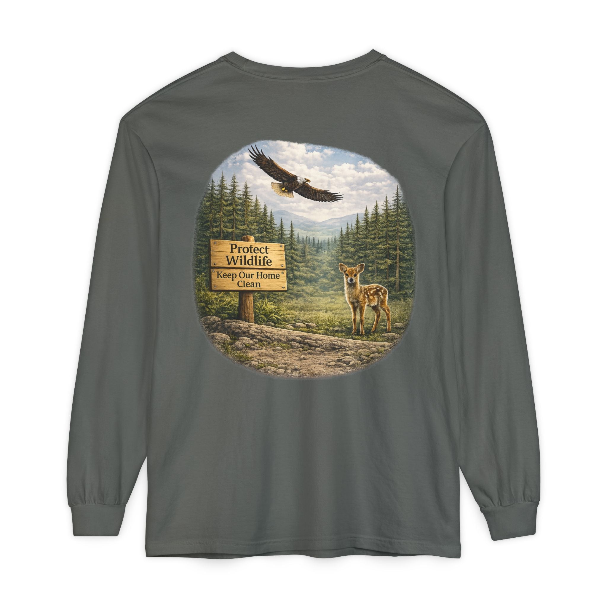 Protect Wildlife Graphic Long Sleeve