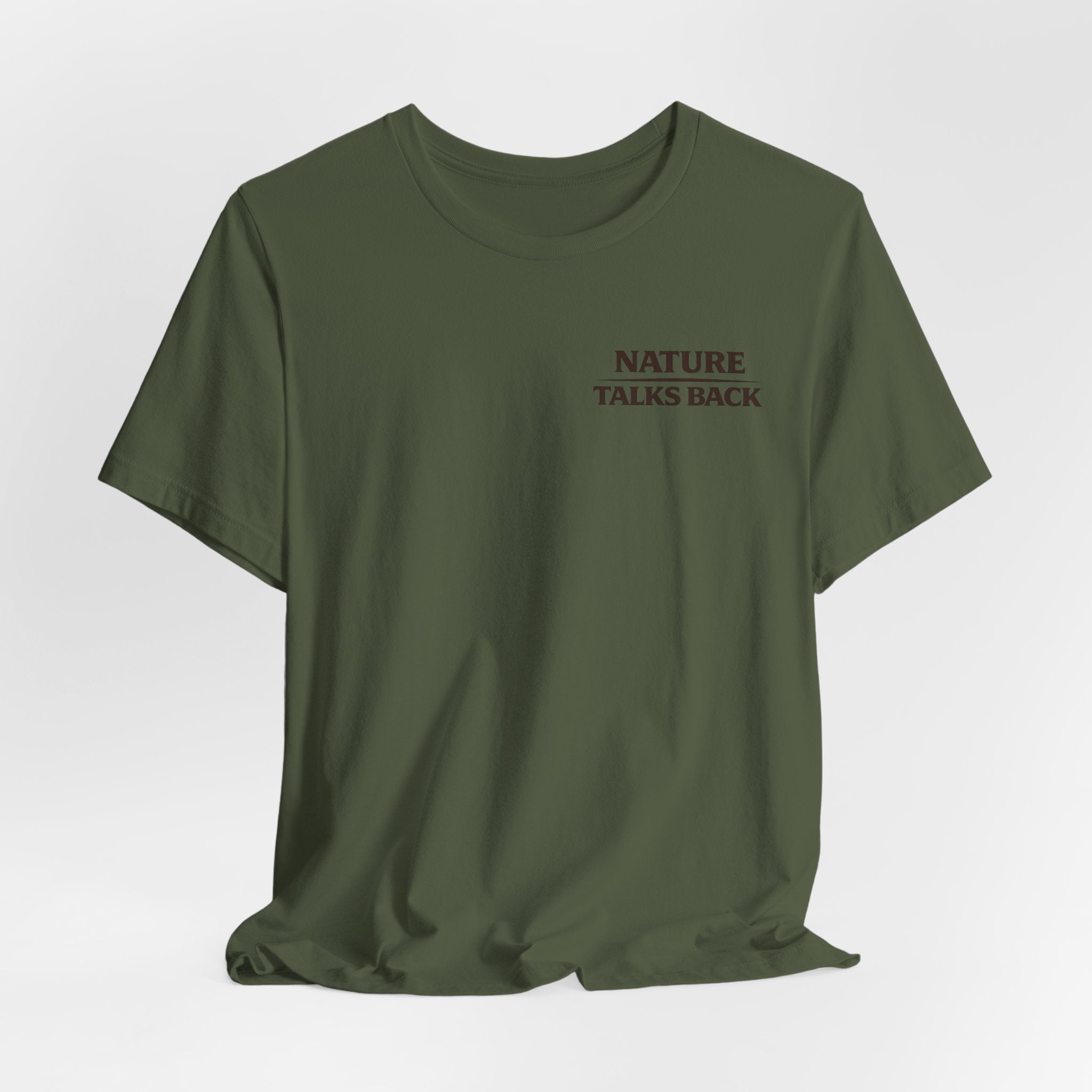 Nature Talks Back Logo Graphic Tee