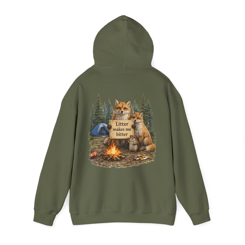 Litter Makes Me Bitter Hoodie