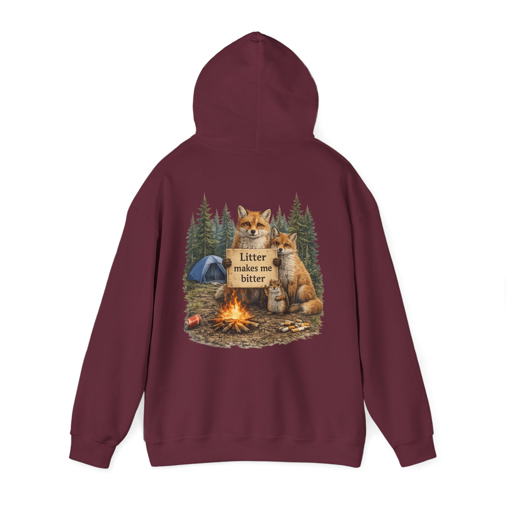 Litter Makes Me Bitter Hoodie