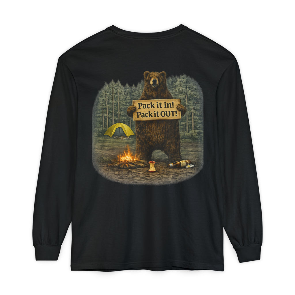 Pack It In Pack It Out Graphic Long Sleeve