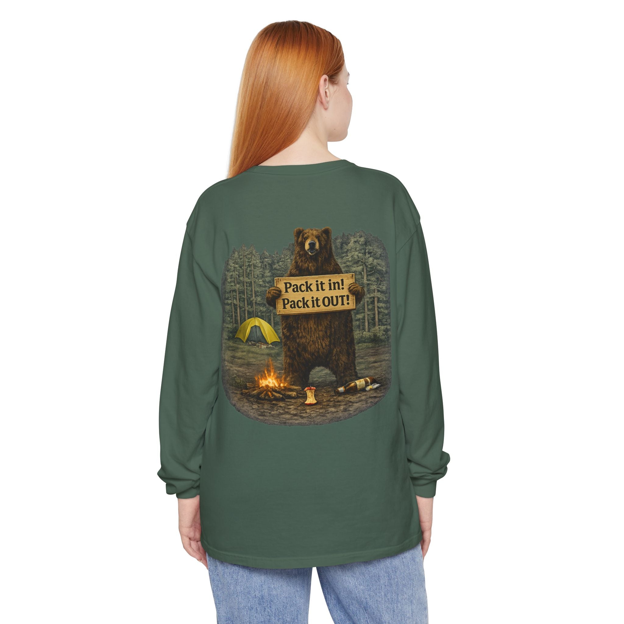 Pack It In Pack It Out Graphic Long Sleeve