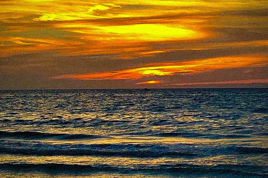 Golden Ocean Sunset