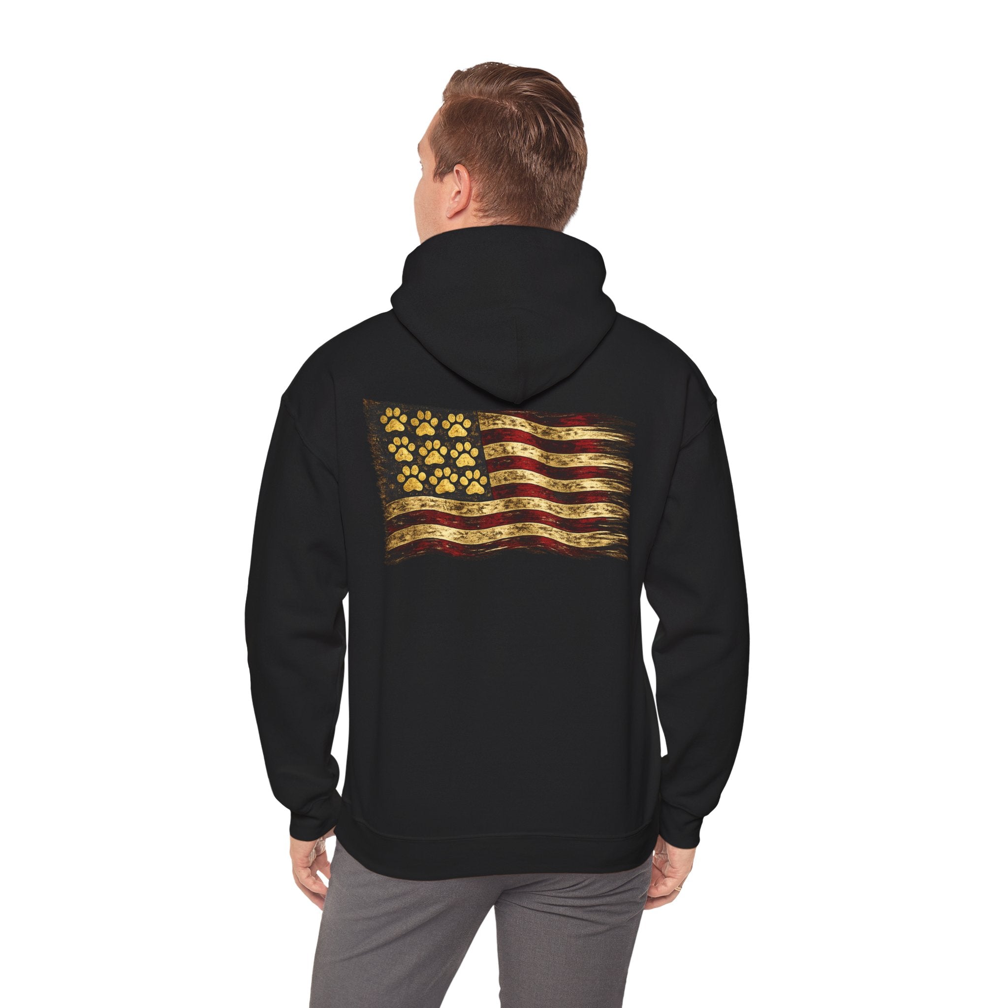 Respect Nature Outdoor American Flag Sweatshirt