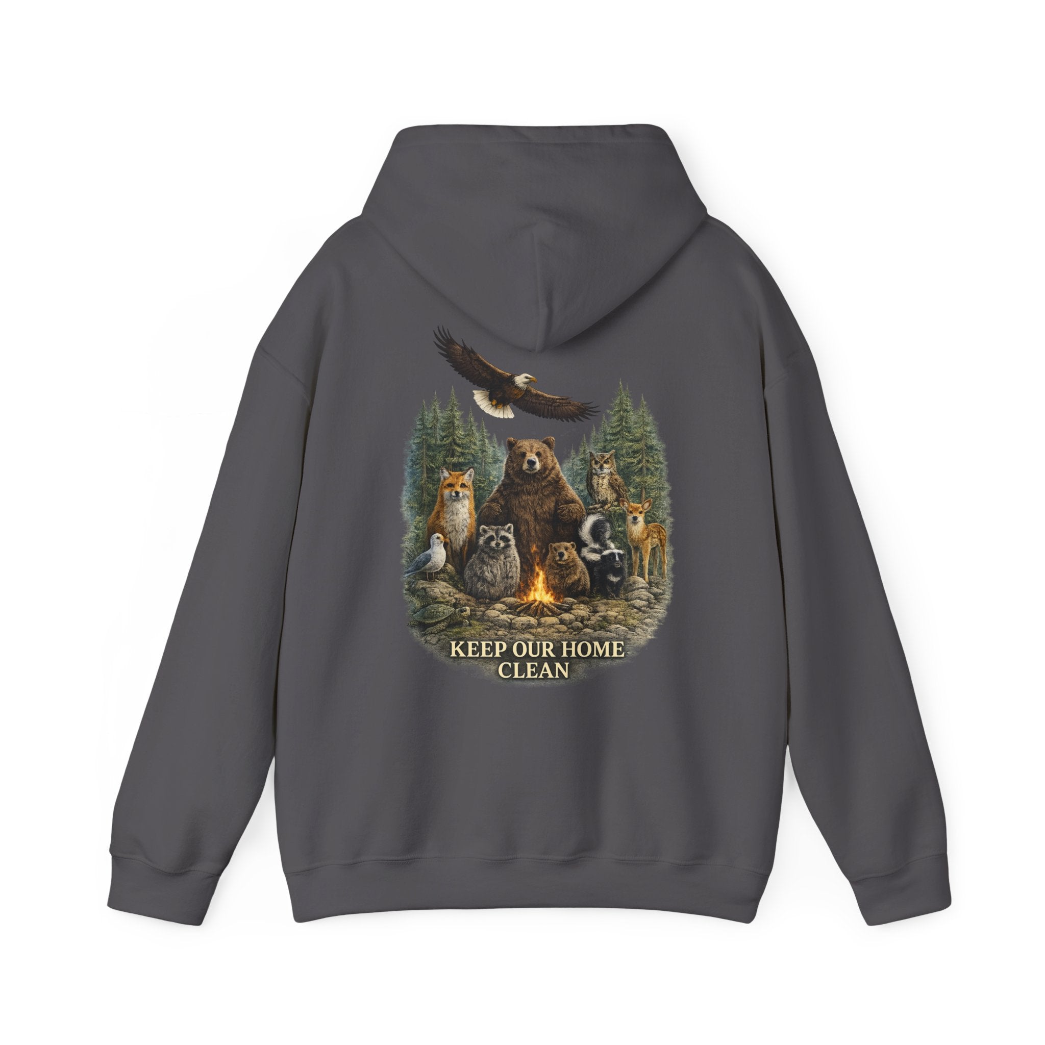 Keep It Wild Wildlife Graphic Hoodie