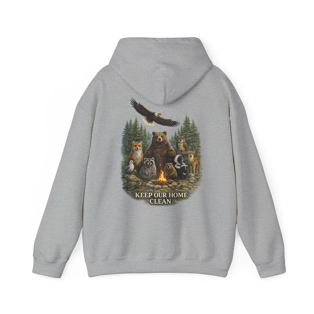 Keep It Wild Wildlife Graphic Hoodie