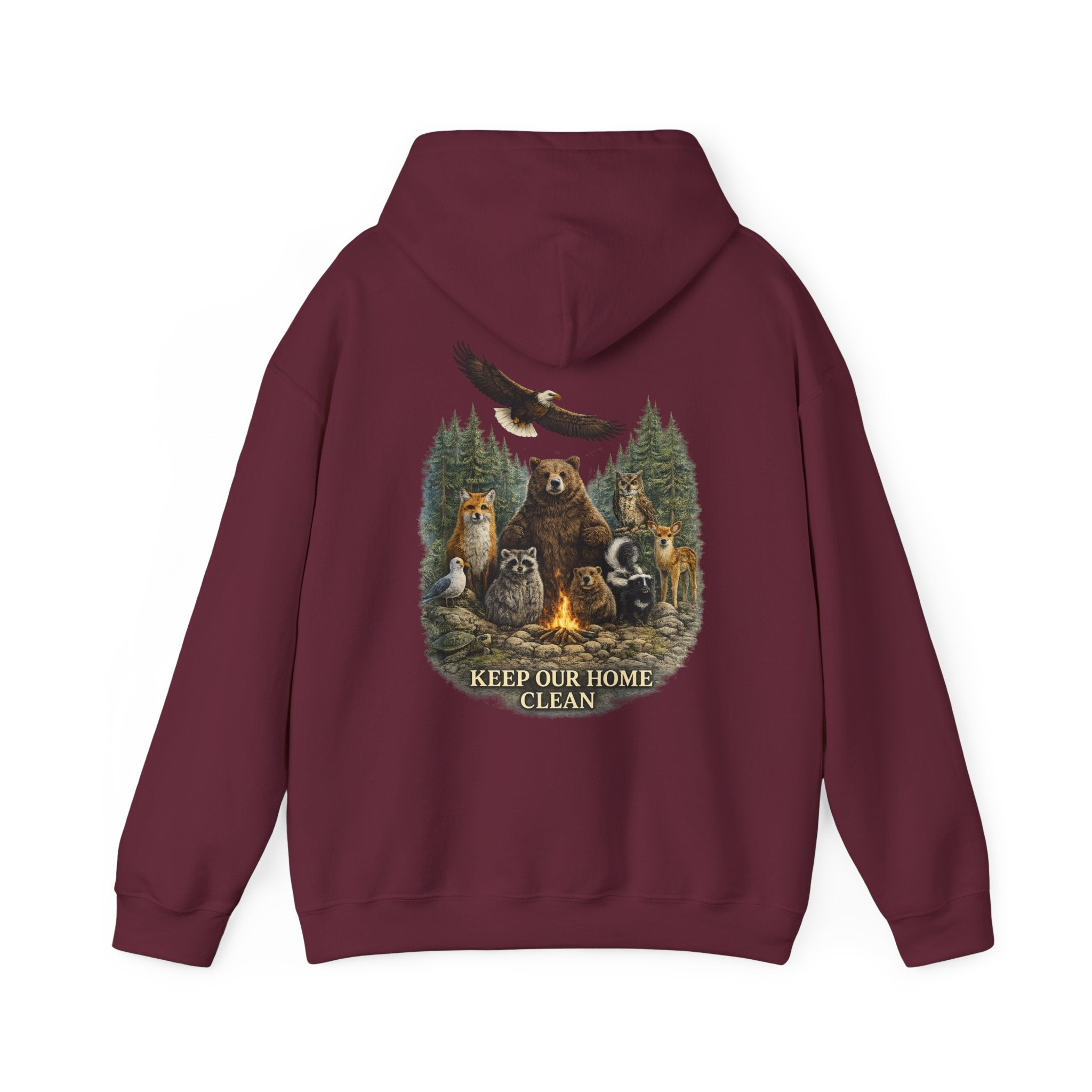 Keep It Wild Wildlife Graphic Hoodie