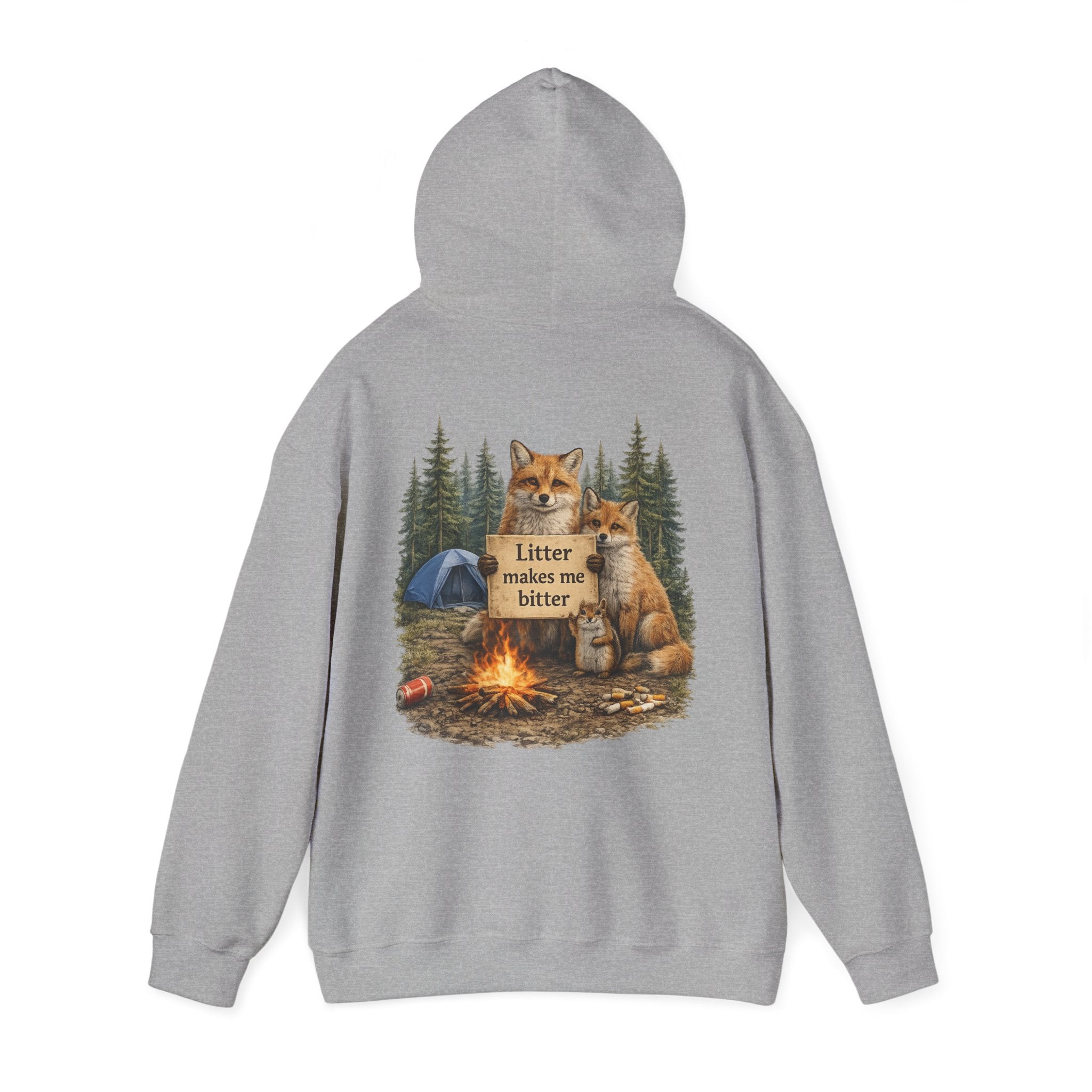 Litter Makes Me Bitter Hoodie