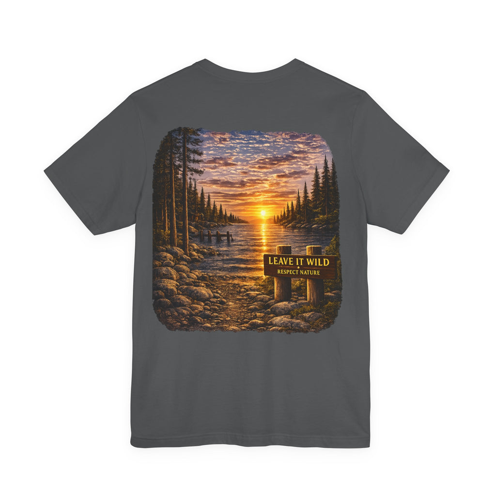 Leave It Wild Sunset Lake Tee