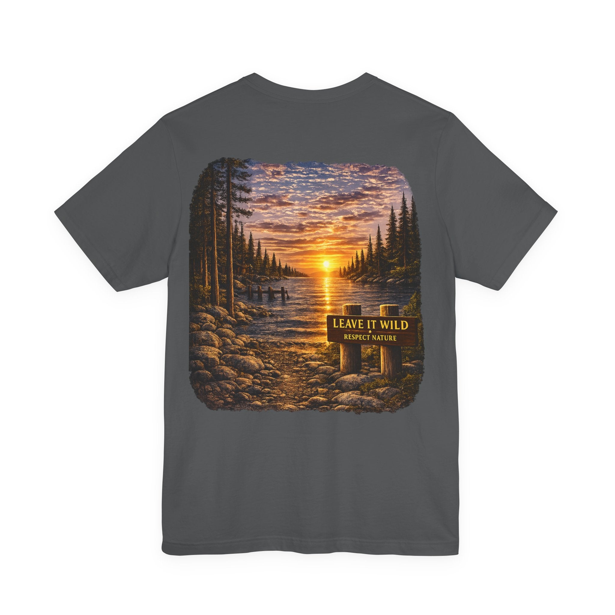 Leave It Wild Sunset Lake Tee
