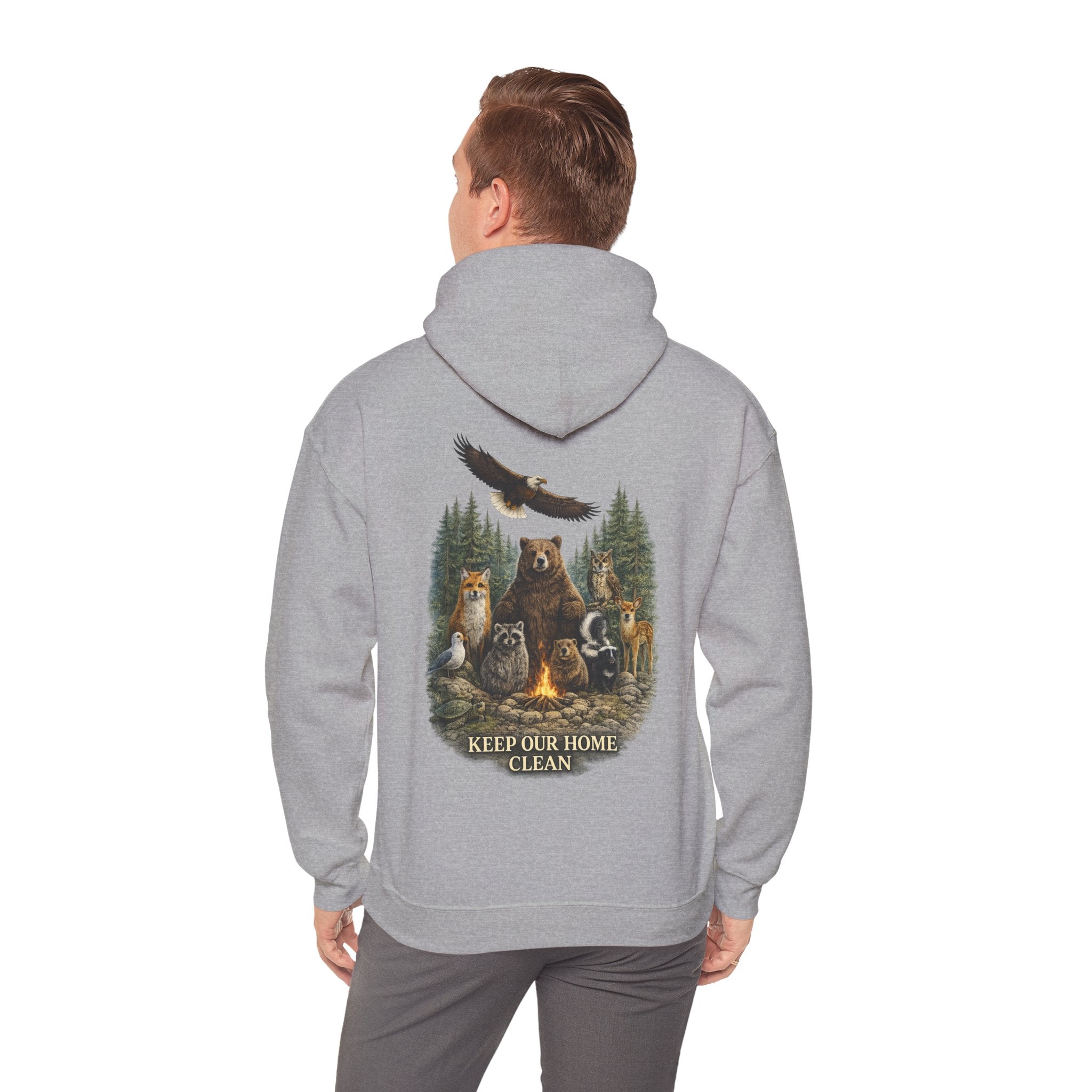 Keep It Wild Wildlife Graphic Hoodie