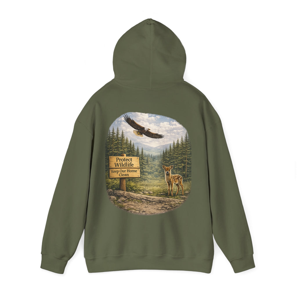 Protect Wildlife Graphic Hoodie
