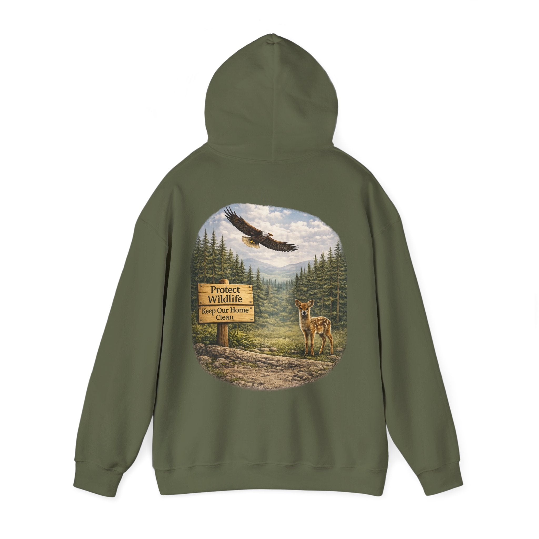 Protect Wildlife Graphic Hoodie