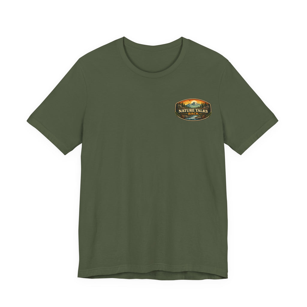 Leave It Wild Eagle Sunset Tee