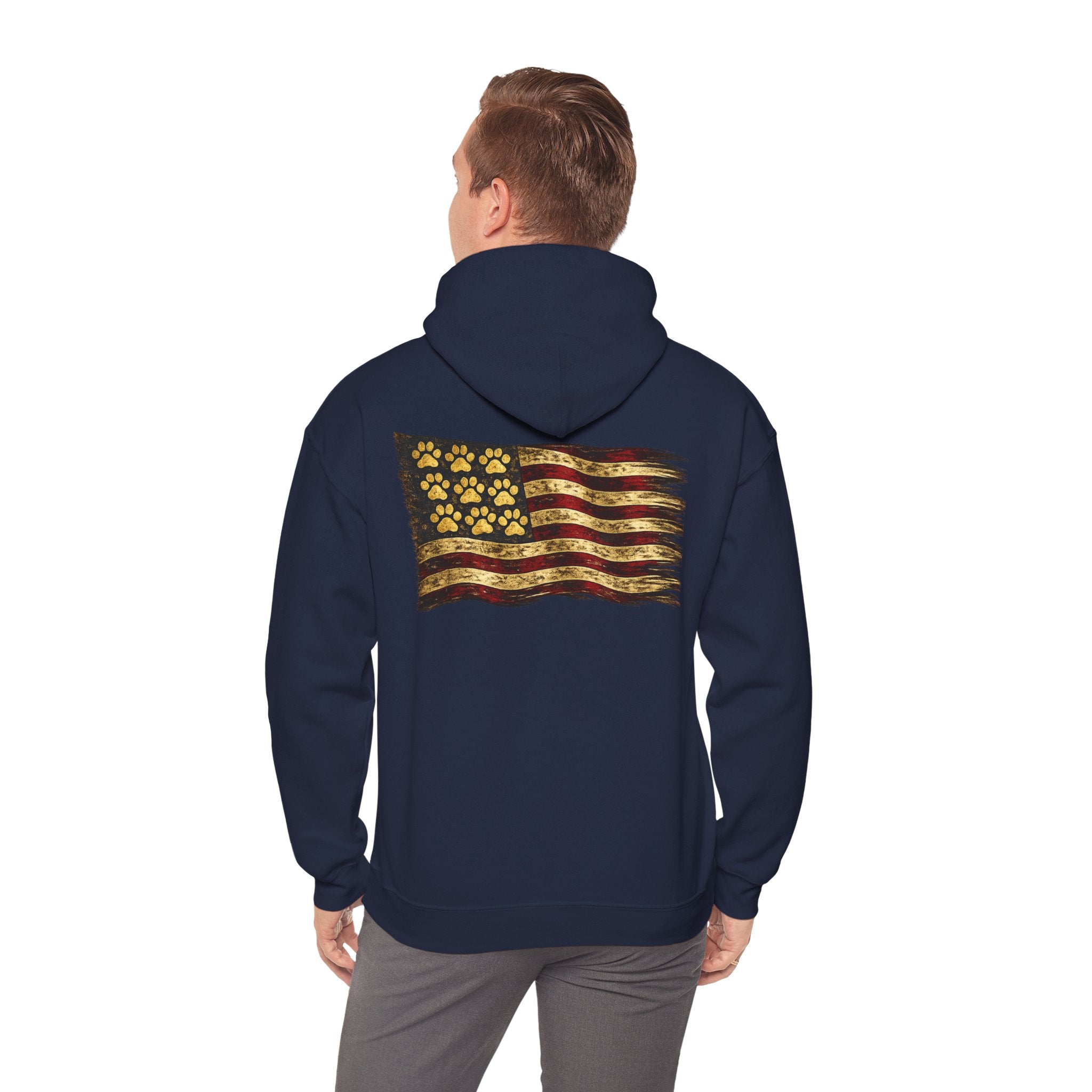 Respect Nature Outdoor American Flag Sweatshirt