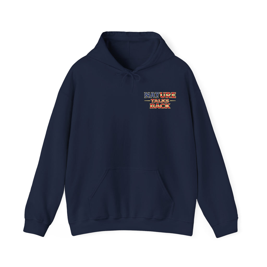 Respect Nature Outdoor American Flag Sweatshirt