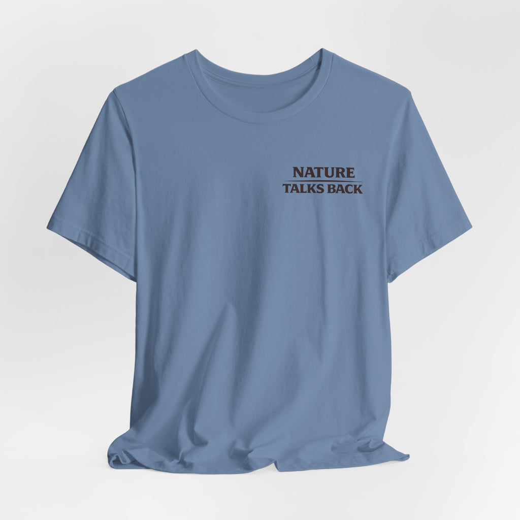 Nature Talks Back Logo Graphic Tee