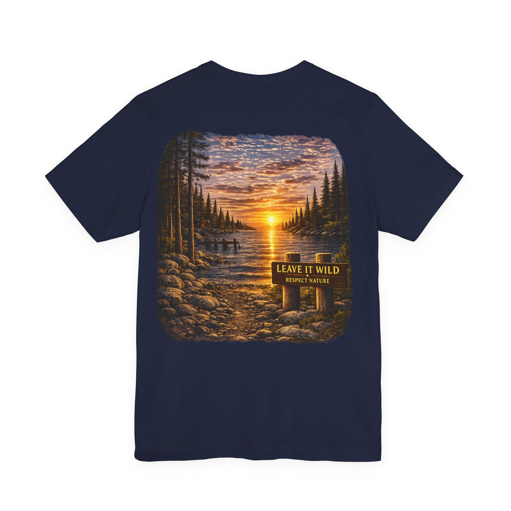 Leave It Wild Sunset Lake Tee