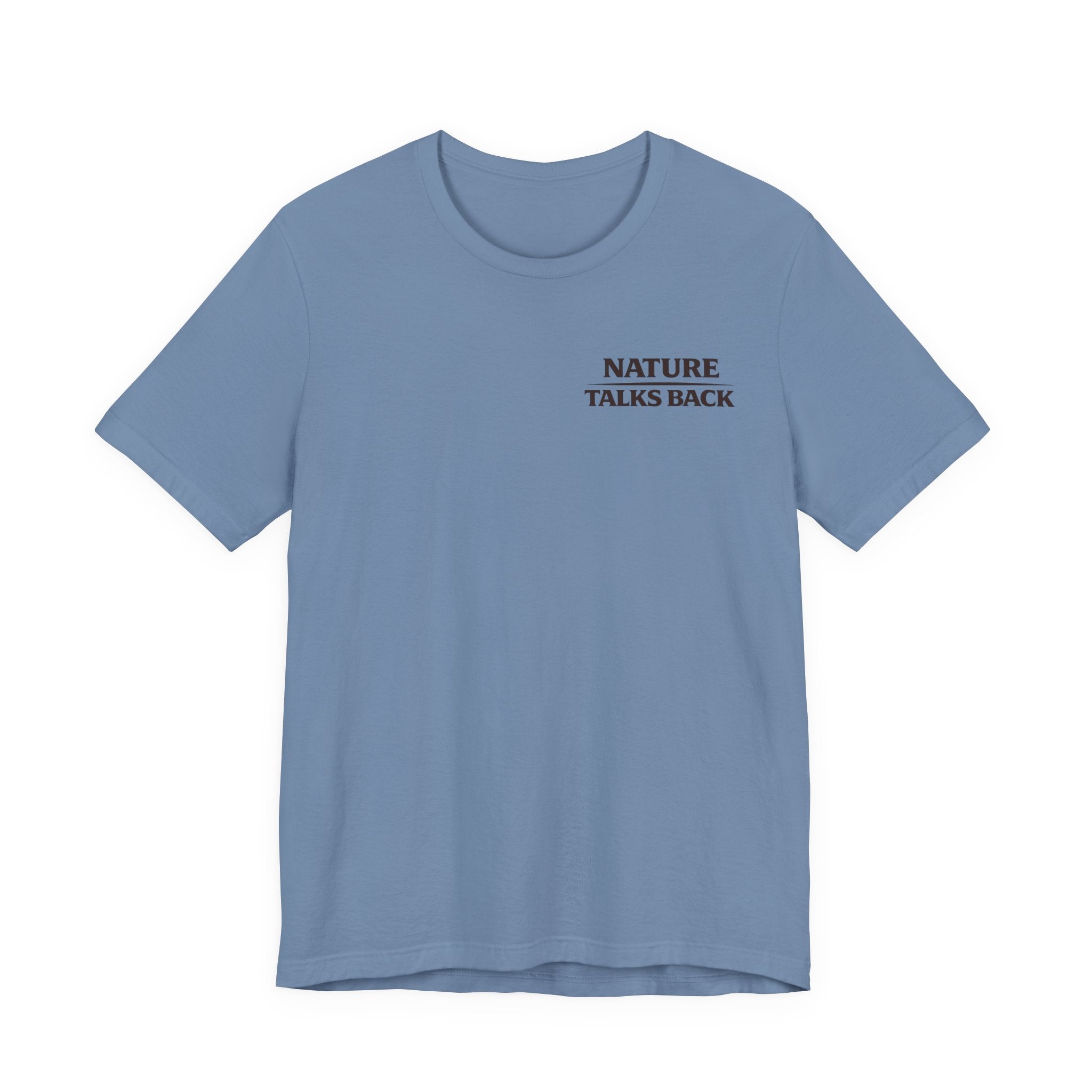 Nature Talks Back Logo Graphic Tee