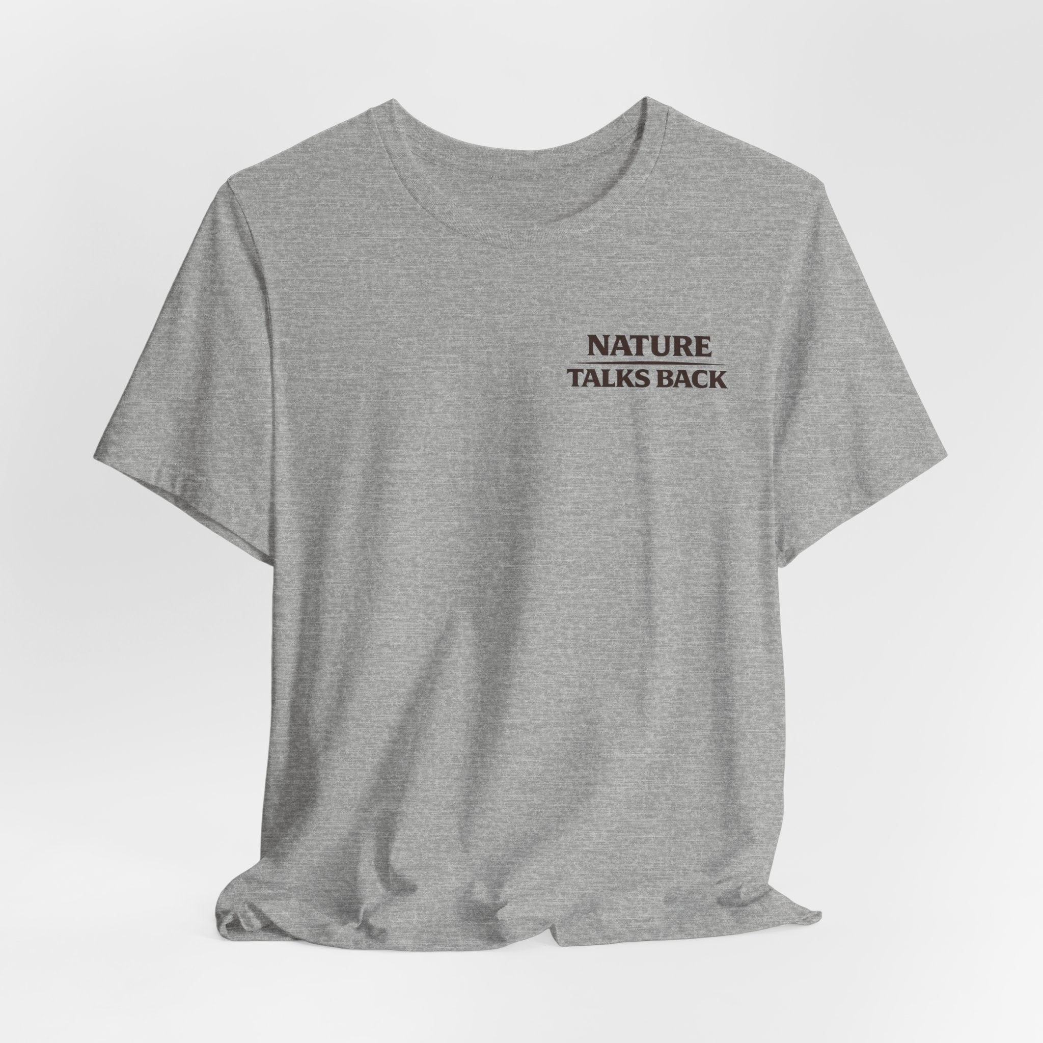 Nature Talks Back Logo Graphic Tee