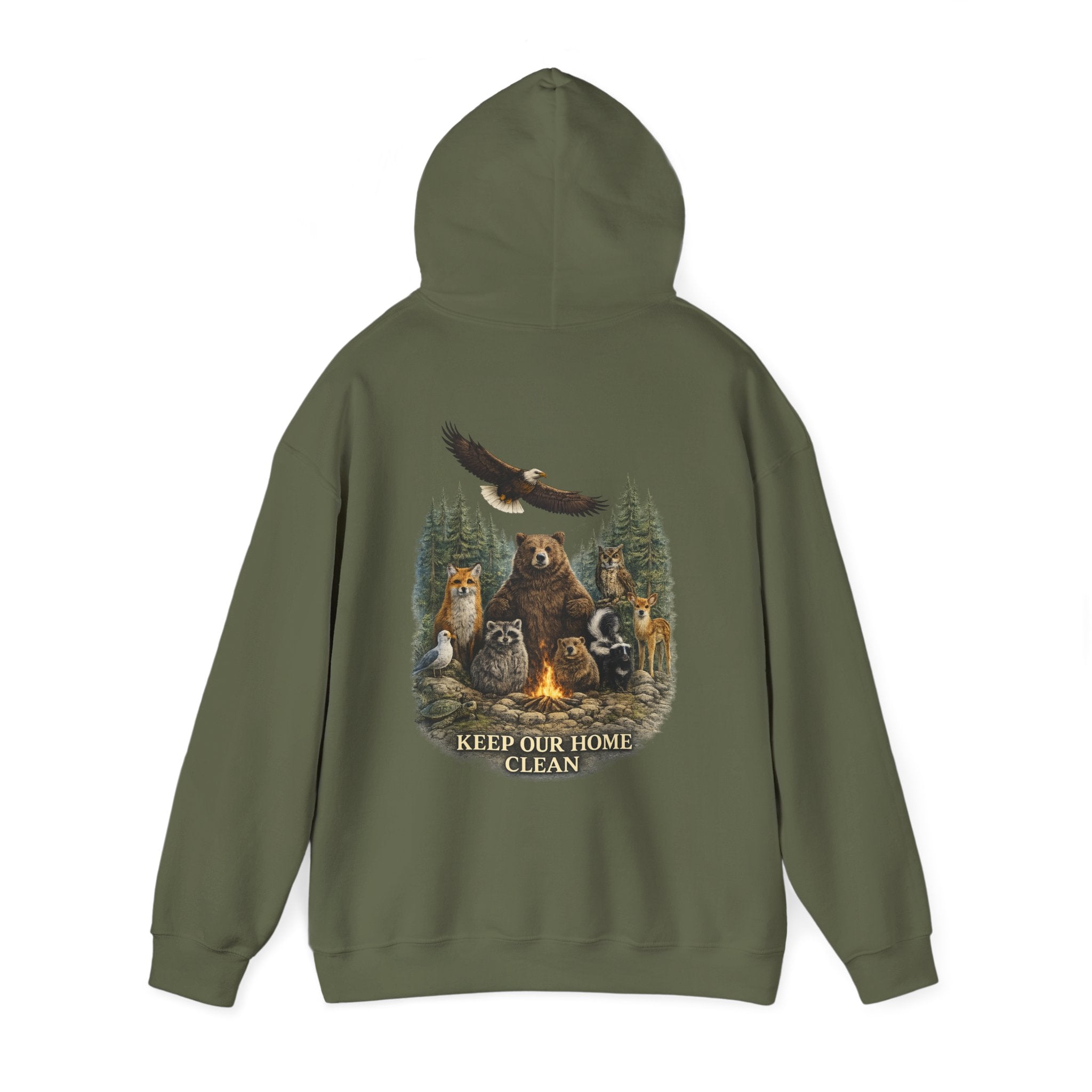 Keep It Wild Wildlife Graphic Hoodie