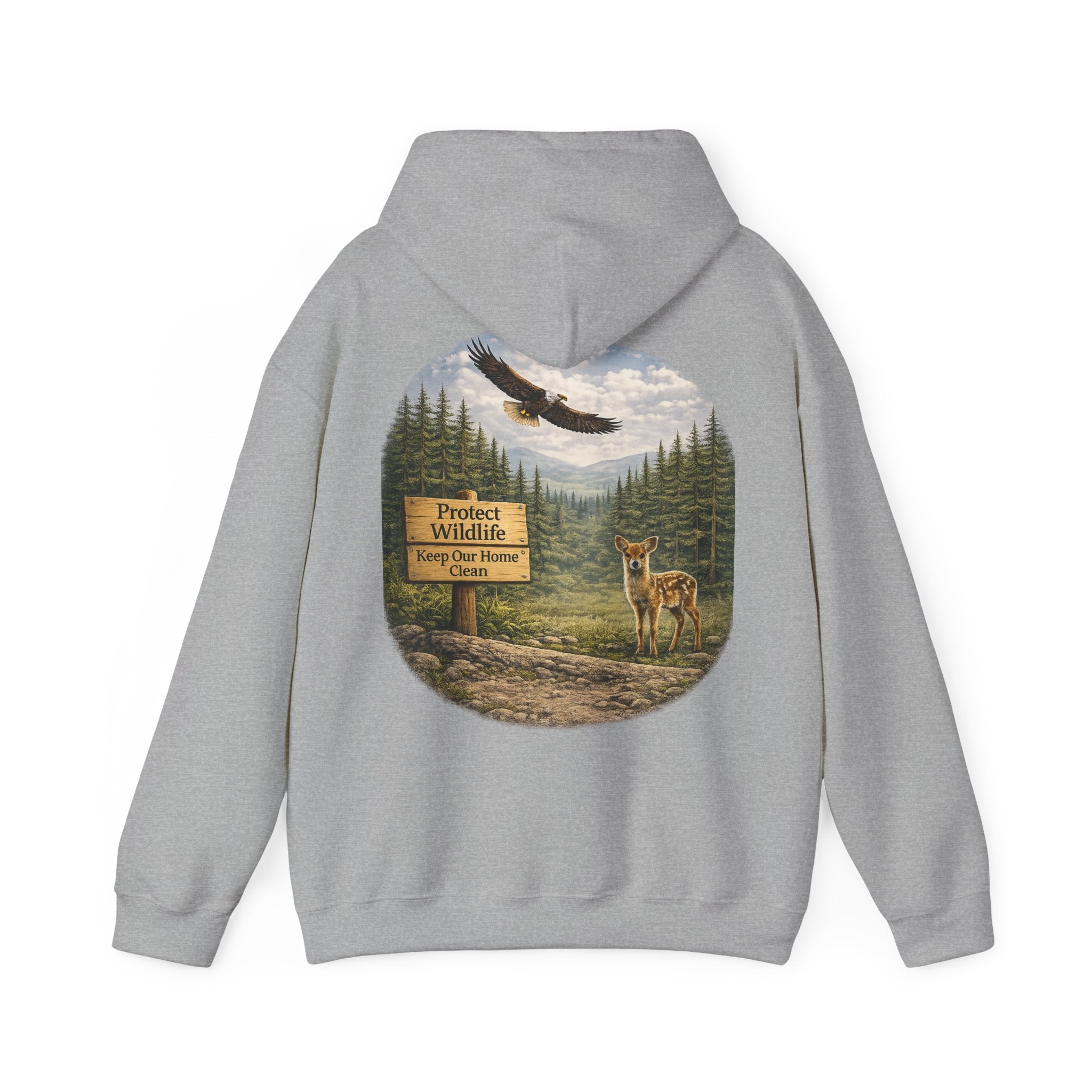 Protect Wildlife Graphic Hoodie