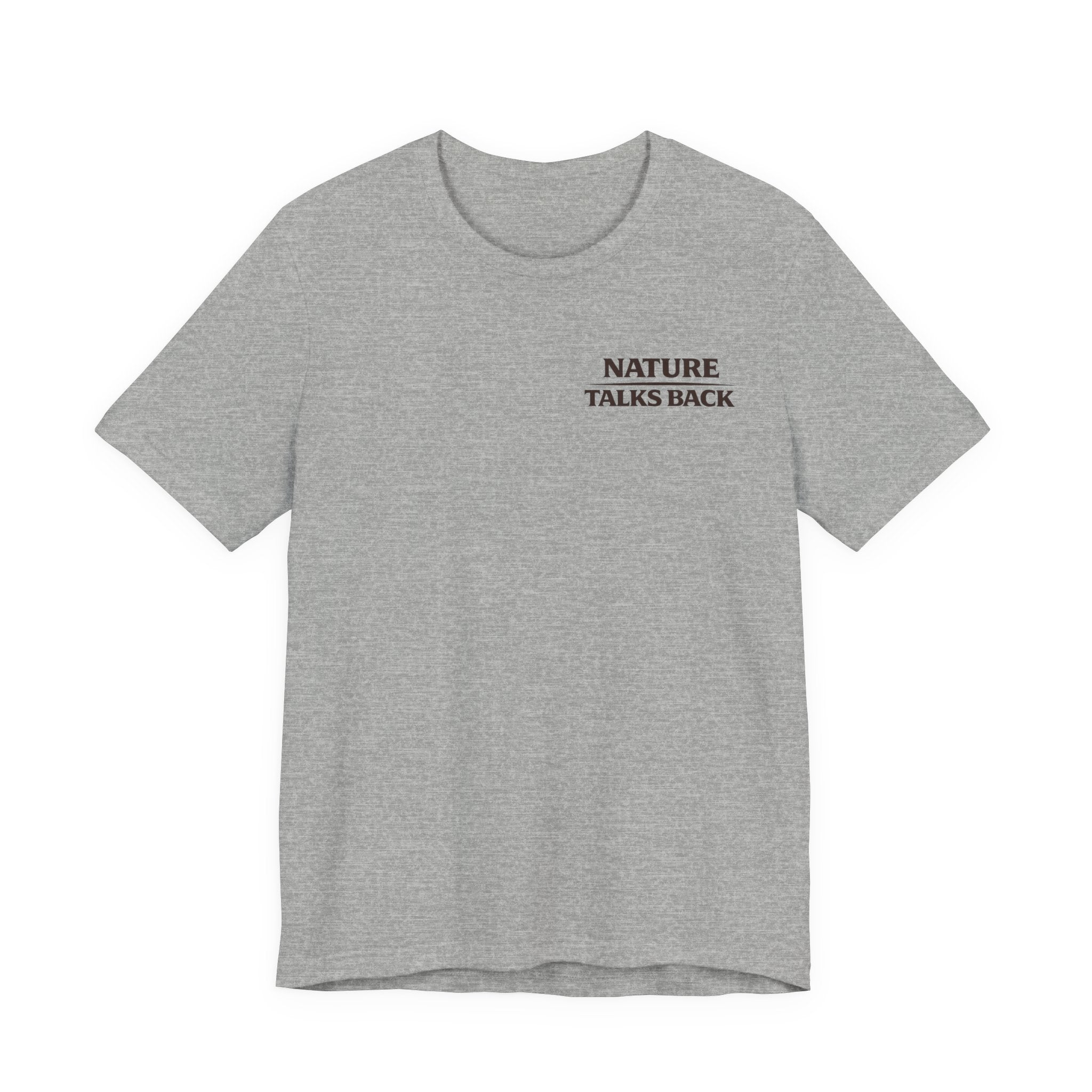 Nature Talks Back Logo Graphic Tee