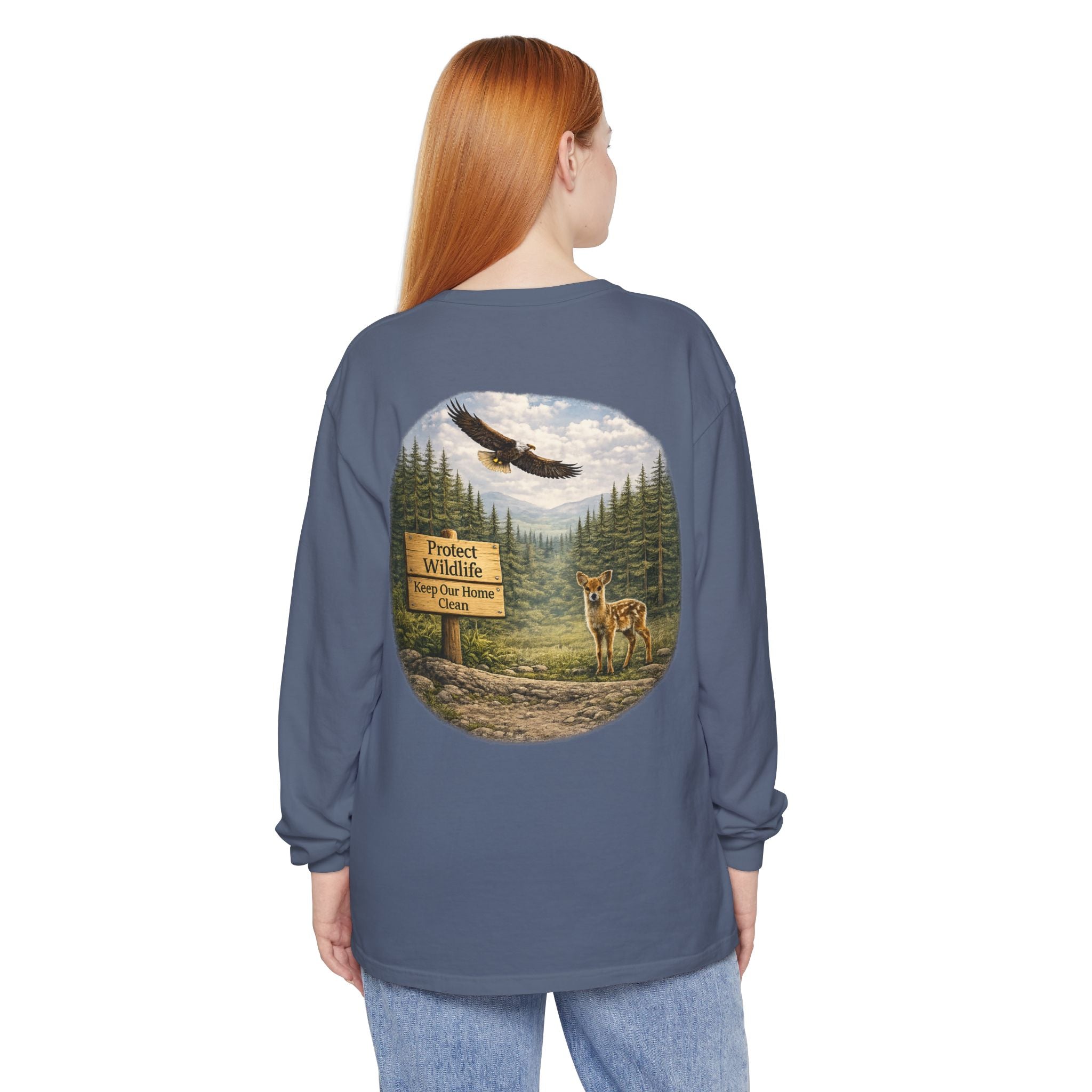 Protect Wildlife Graphic Long Sleeve